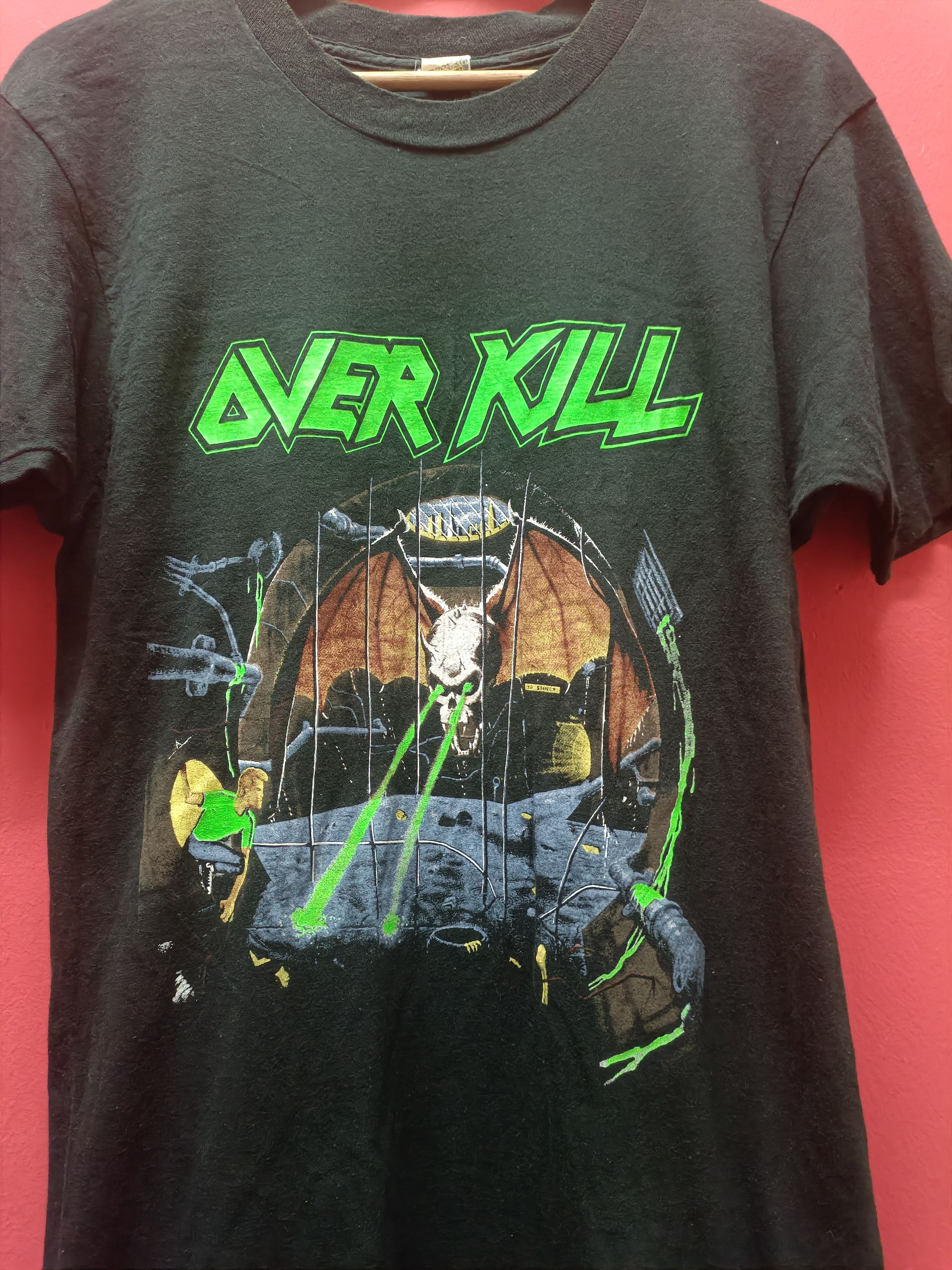 Band Tees × Vintage Vintage over kill under the influence tour 1988 Size US M / EU 48-50 / 2 - 3 Thumbnail