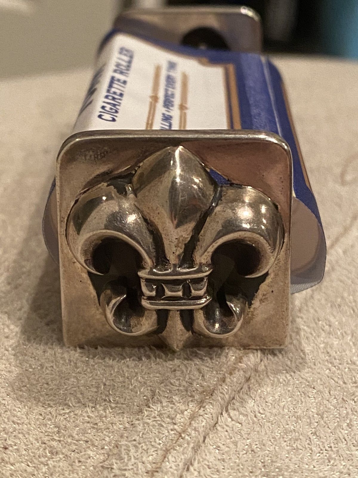 Chrome Hearts Chrome Hearts Fleur De Leis Silver Cigarette Joint Roller Size ONE SIZE - 8 Thumbnail