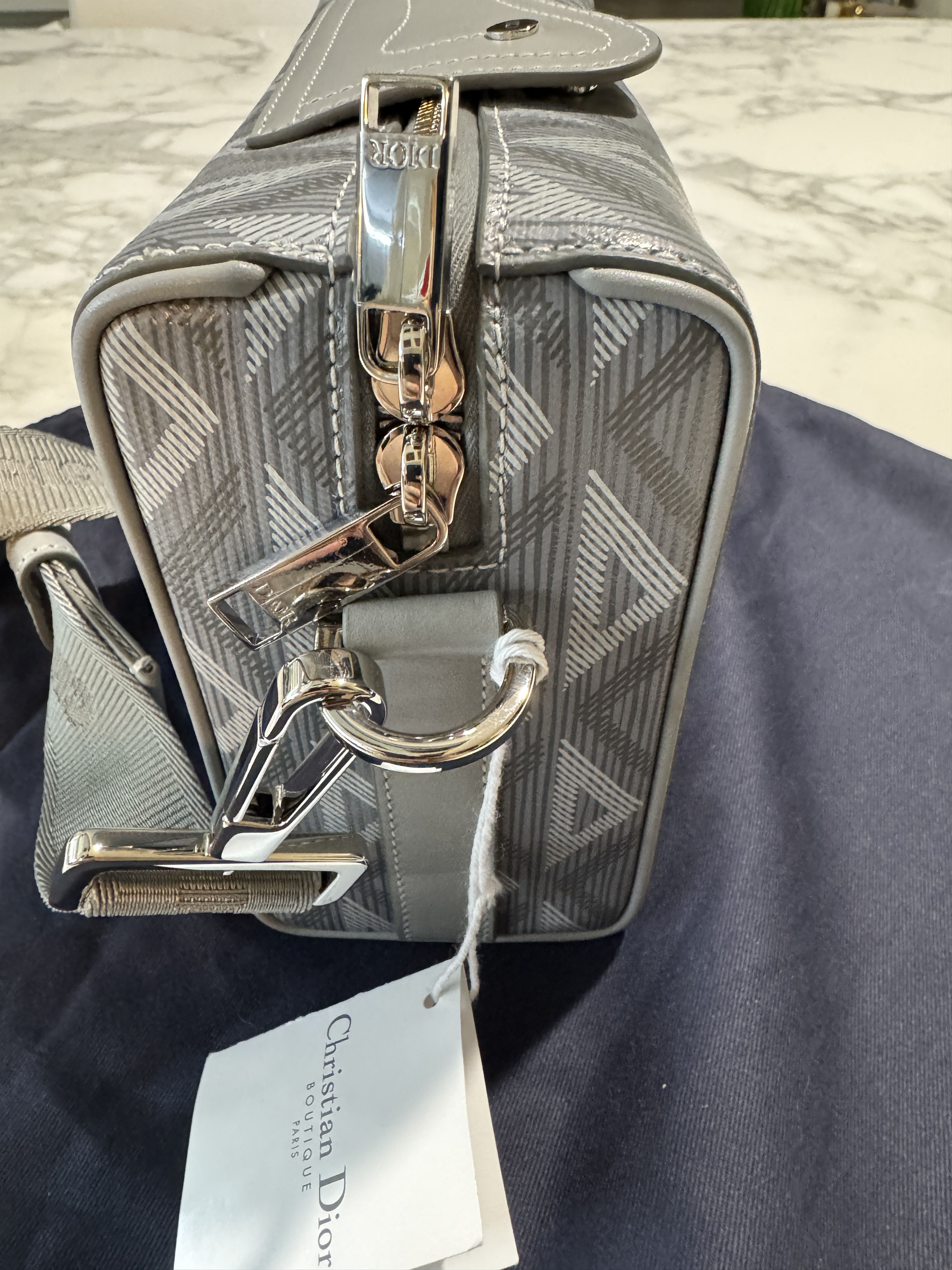 Dior Lingot pouch saddle diamond canvas Size ONE SIZE - 10 Thumbnail