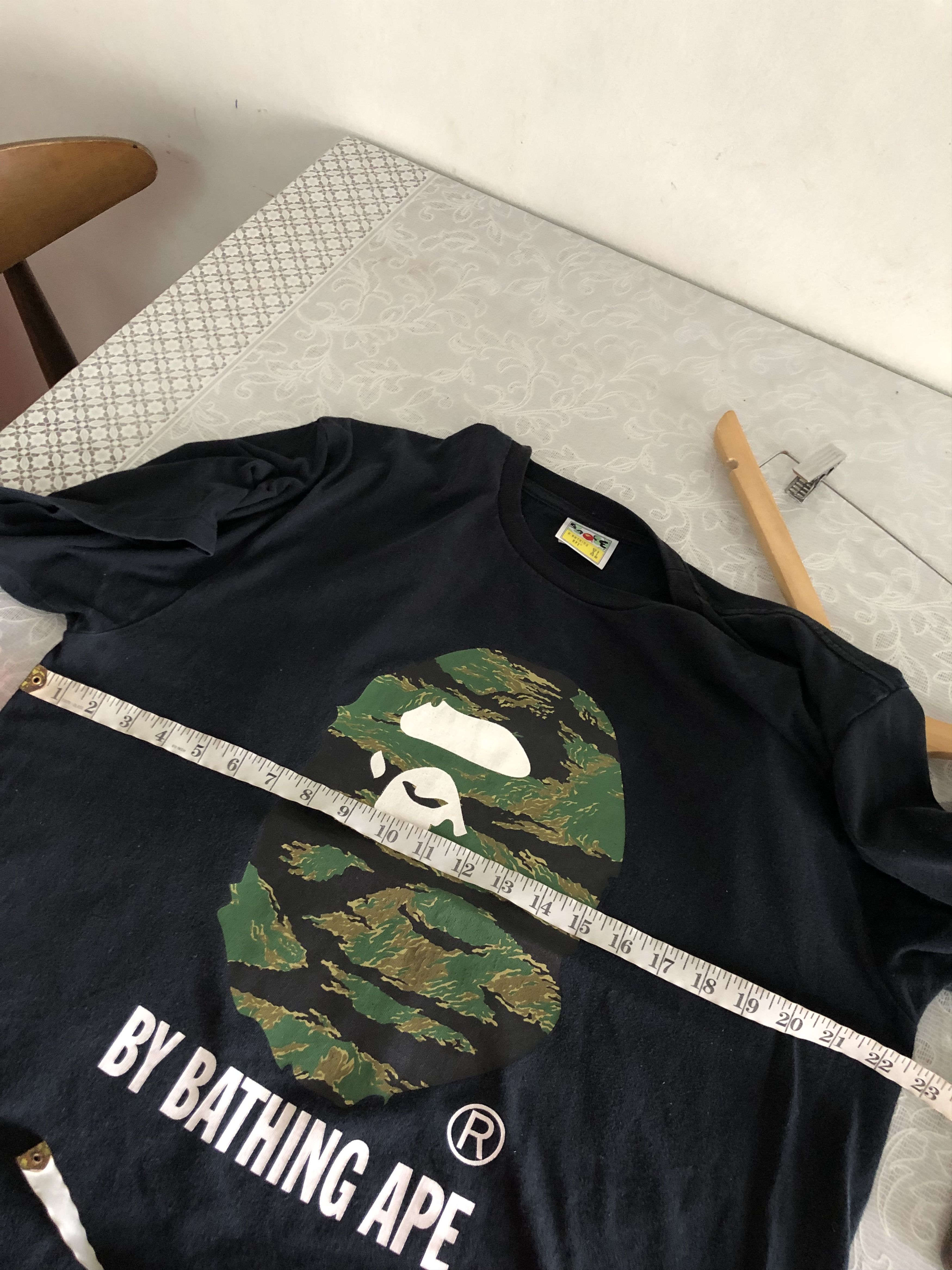 Bape Rare❗️The Bathing Ape Camo Tiger Short Sleeve Tshirt Size US XL / EU 56 / 4 - 19 Thumbnail
