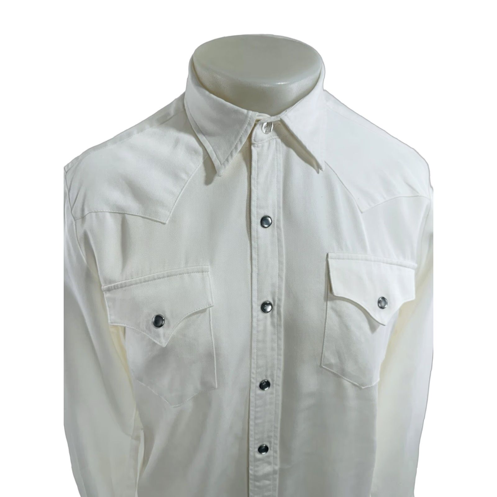 Vintage H Bar C - Black Label Pearl Snap Western Mens S Shirt Size US S / EU 44-46 / 1 - 1 Thumbnail