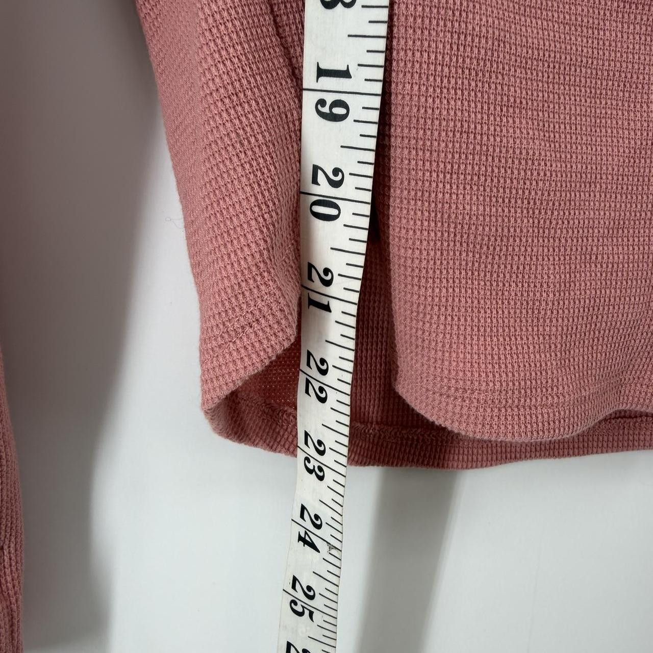Free People Free People We the Free Fuji Thermal pink long sleeve top Size XL / US 12-14 / IT 48-50 - 6 Thumbnail