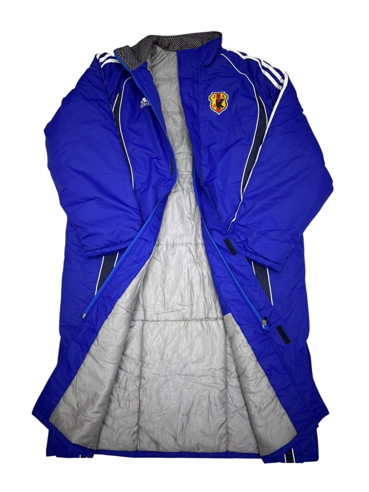 Japanese Brand JAPAN FOOTBALL ASSOCIATION JFA LONG PUFFER JACKET Size US XL / EU 56 / 4 - 2 Thumbnail