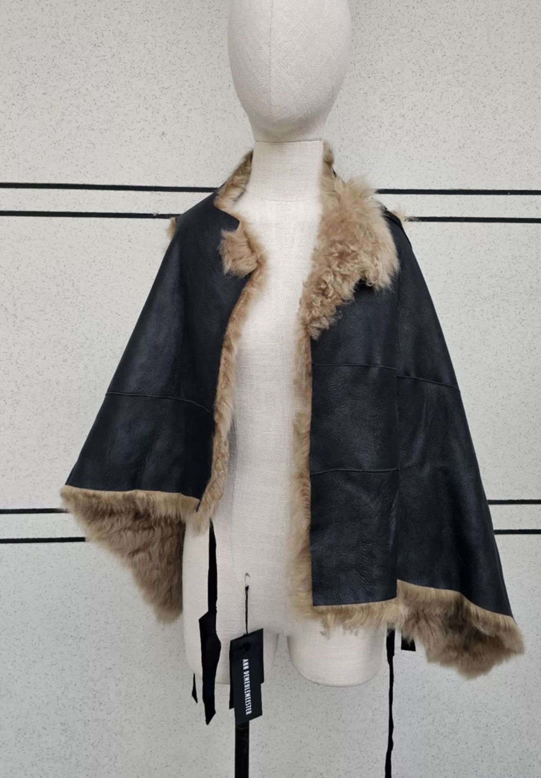Ann Demeulemeester Ann demeulemeester fur leather vest Size S / US 4 / IT 40 - 1 Thumbnail