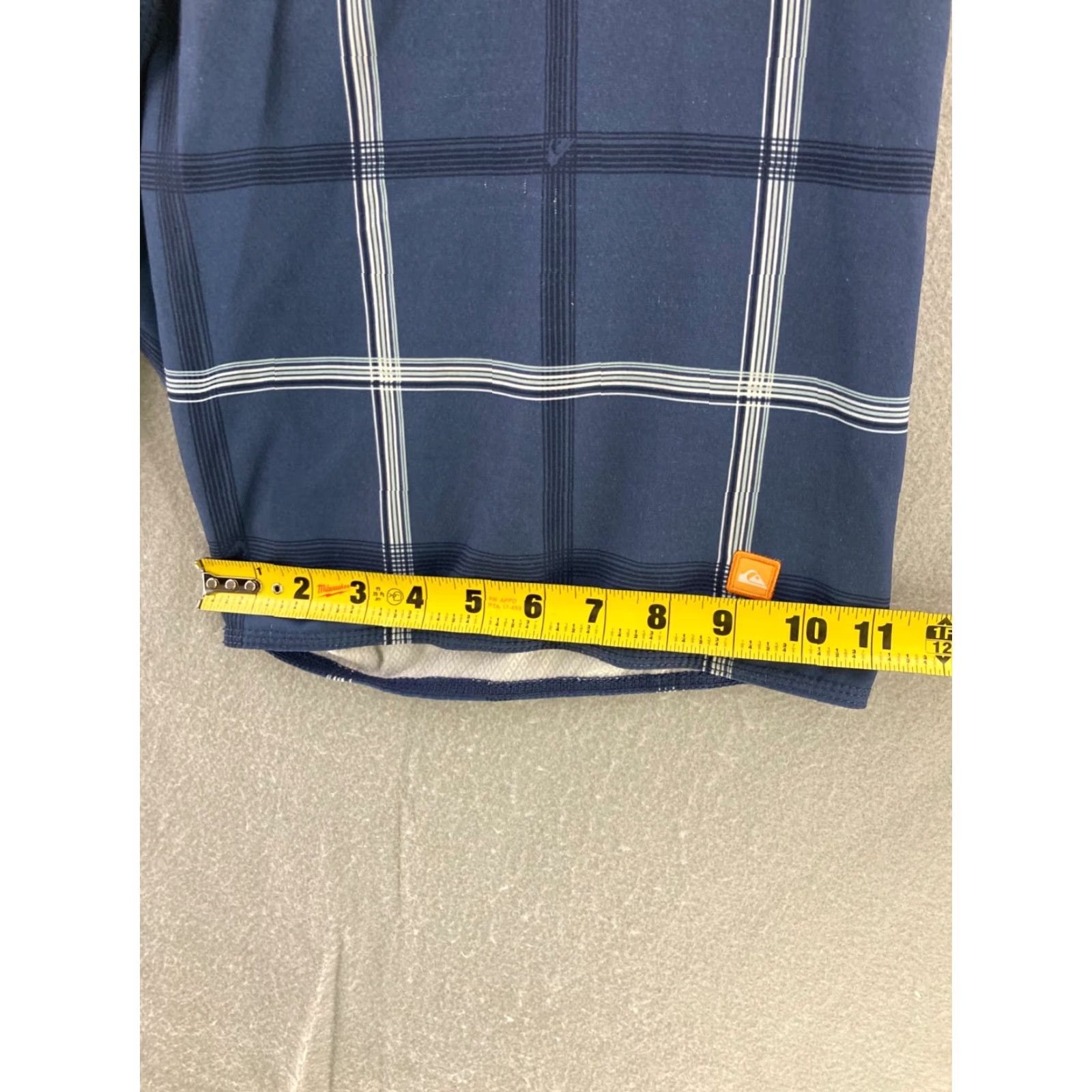 Quiksilver VINTAGE Quiksilver Bottom Mens 34 Blue Striped Lightweight Beach Surfer Pockets Size US 34 / EU 50 - 5 Thumbnail
