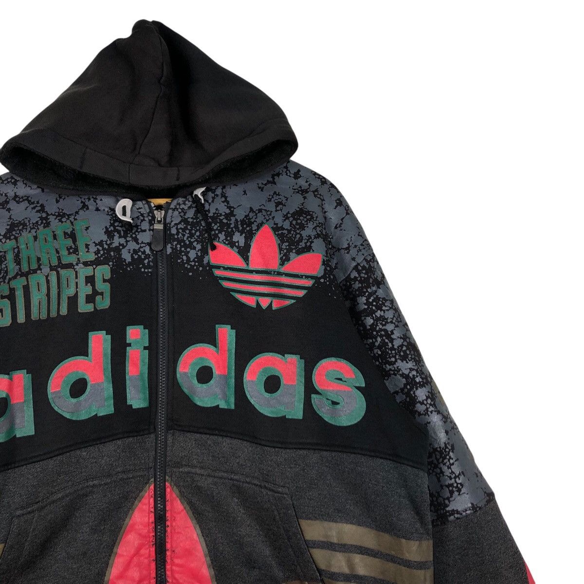 Adidas × Japanese Brand × Vintage Rare Design Adidas Big Logo Vintage Japan Production #A3 Size US L / EU 52-54 / 3 - 5 Thumbnail