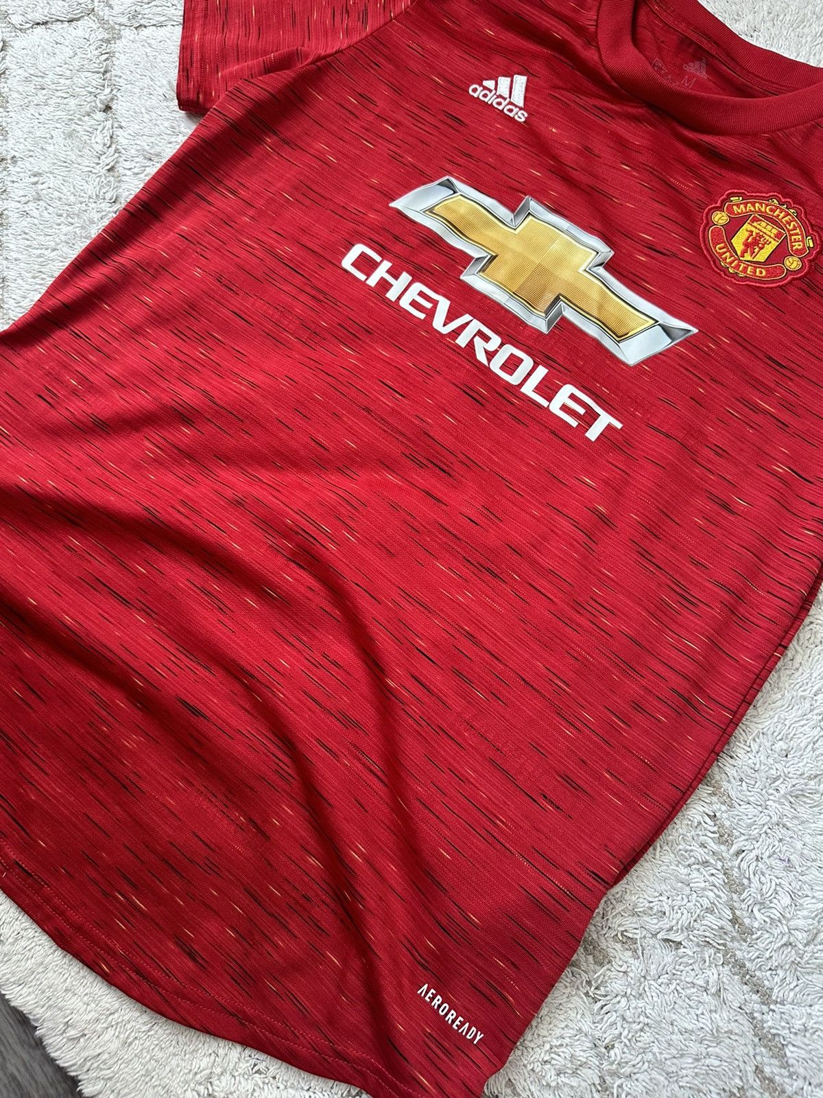 Adidas Adidas Manchester United 2020-2021 Home Jersey vintage bloke Size US S / EU 44-46 / 1 - 5 Thumbnail
