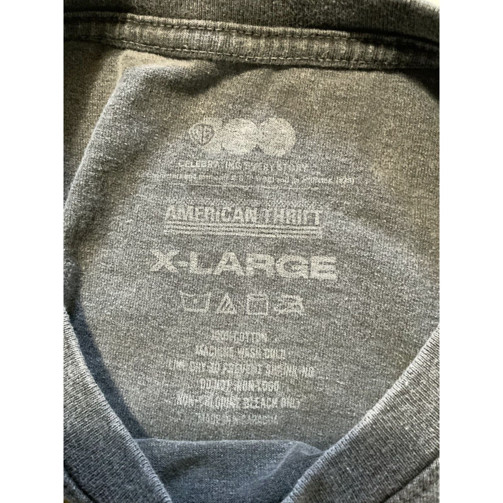 Vintage VINTAGE Warner Bros Looney Tunes X American Thrift Marvin Martian Heavyweight T-Shirt XL Gray Mens S/S Crewneck Size US XL / EU 56 / 4 - 5 Thumbnail