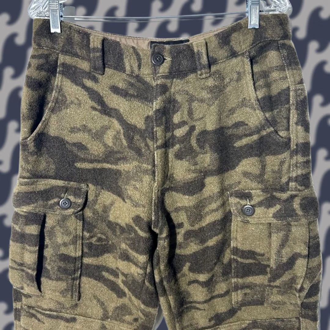 Vintage Columbia Gallatin Range Monarch Pass Wool Blend Outfitter Brown Camo Pants 34W Size US 34 / EU 50 - 1 Thumbnail