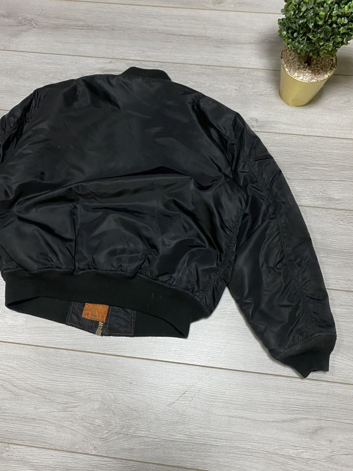MIL-TEC MA-1 Vintage flyers man bomber delta jacket zip double side Size US M / EU 48-50 / 2 - 12 Thumbnail