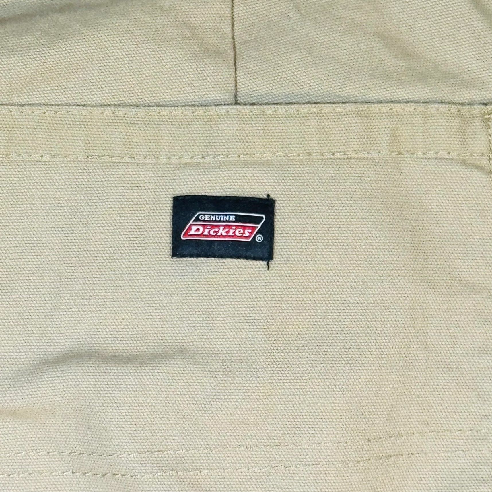 Dickies Dickies Shorts Mens M Beige Cargo Relaxed Fit 11 Inseam Pockets Canvas Cotton Zip Fly Button Closure Workwear Casual Size US 31 - 7 Thumbnail