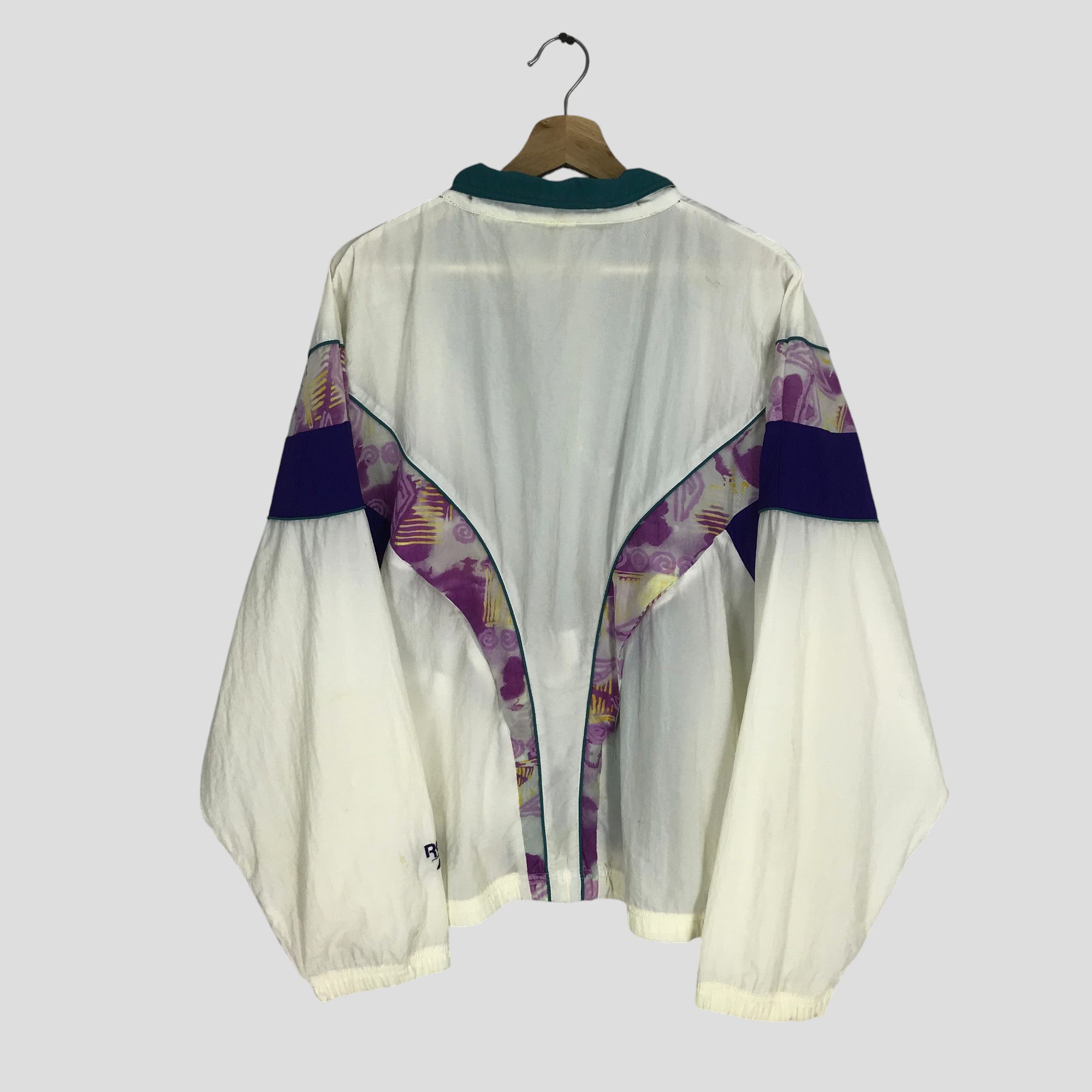 Reebok × Vintage Vintage 90s Retro Reebok Sports Windbreaker Jacket Size US L / EU 52-54 / 3 - 2 Thumbnail