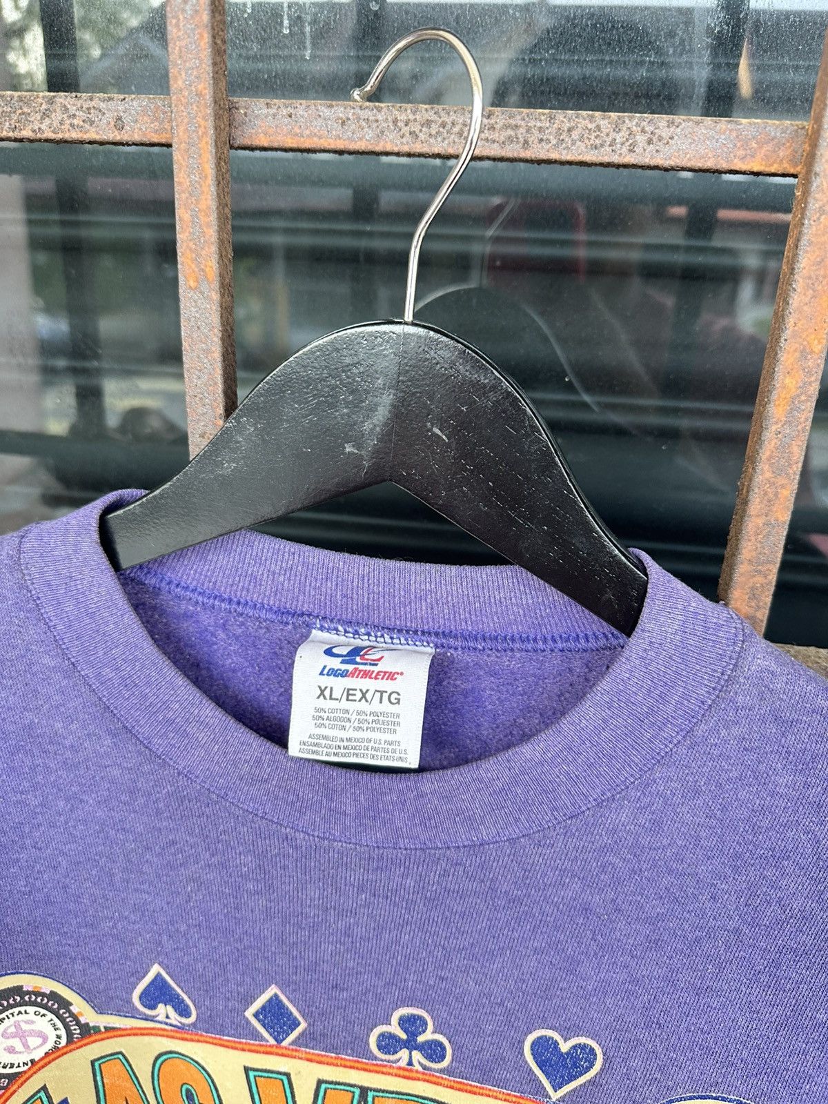 Vintage Thrashed Vegas Tee Faded Distressed ERD GRUNGE Crewneck Size US L / EU 52-54 / 3 - 8 Thumbnail