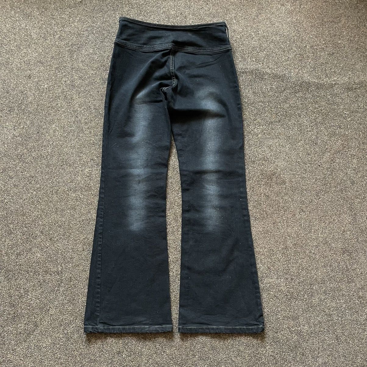 Vintage Vintage Y2K Faded Bootcut Jeans Skate Streetwear Graphic 31 Size 31" - 3 Thumbnail