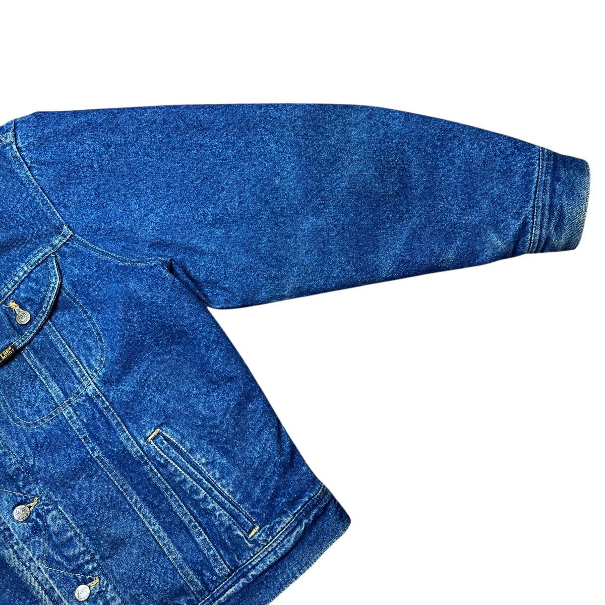 Lee 1980s Lee Storm Rider Blanket Lined Corduroy Collar Jacket Size US L / EU 52-54 / 3 - 10 Thumbnail