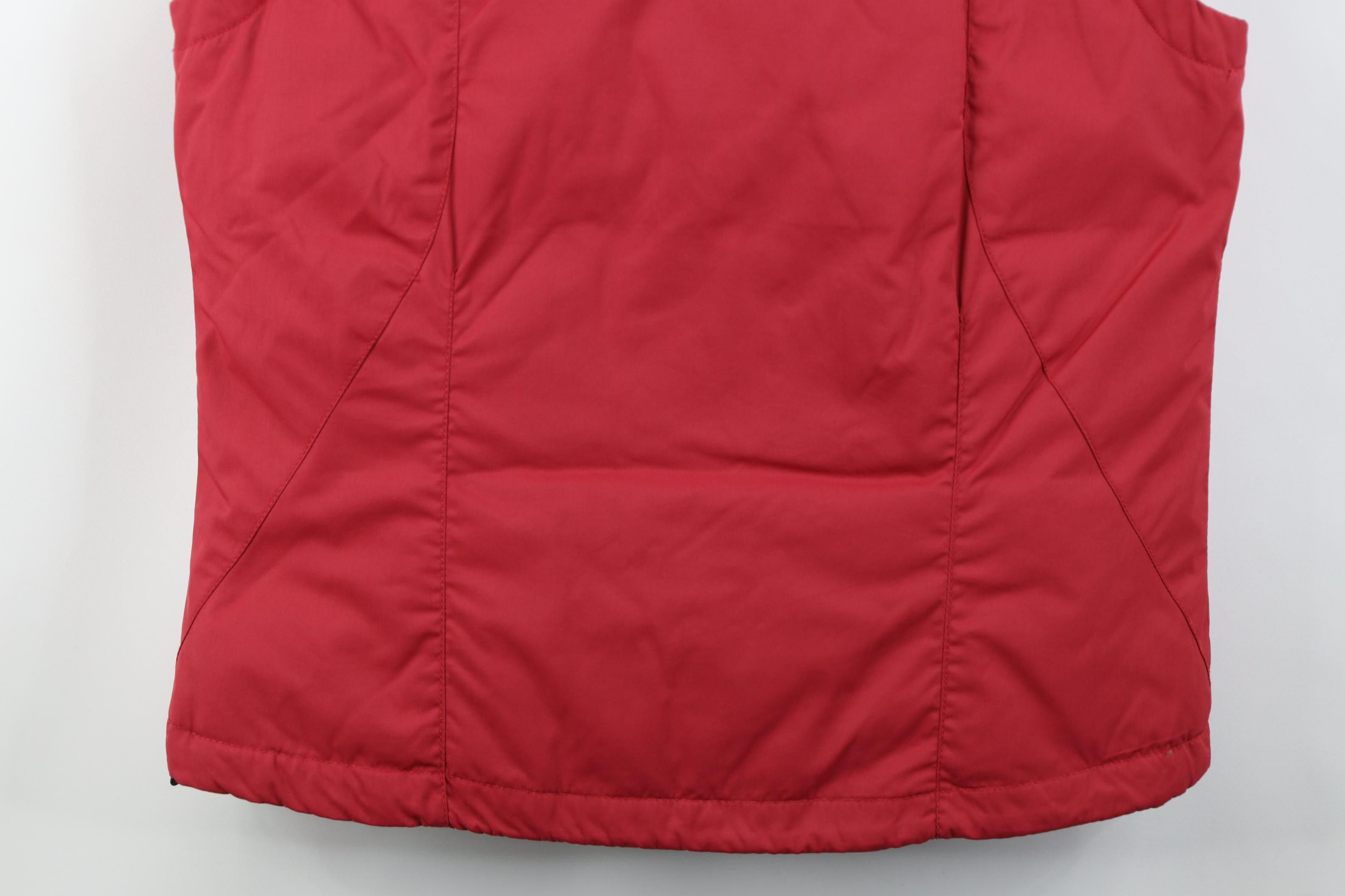 Columbia Vintage Y2K Columbia Star Duck Down Puffer Vest Jacket Red Size S / US 4 / IT 40 - 18 Thumbnail