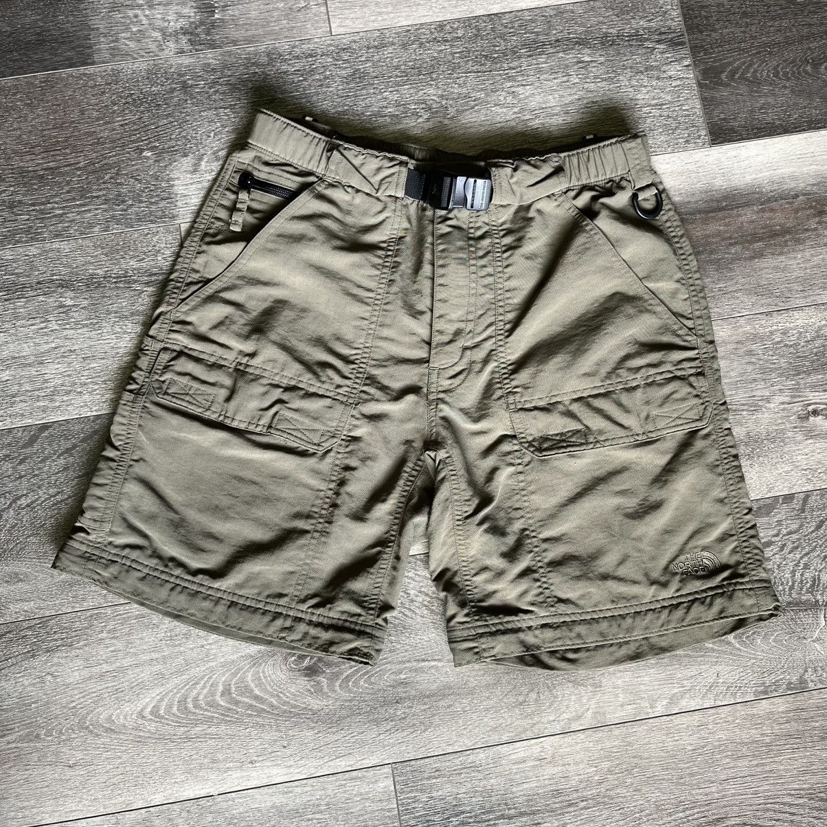 Vintage 2000s The North Face Belted Hiking Cargo Shorts Sz S