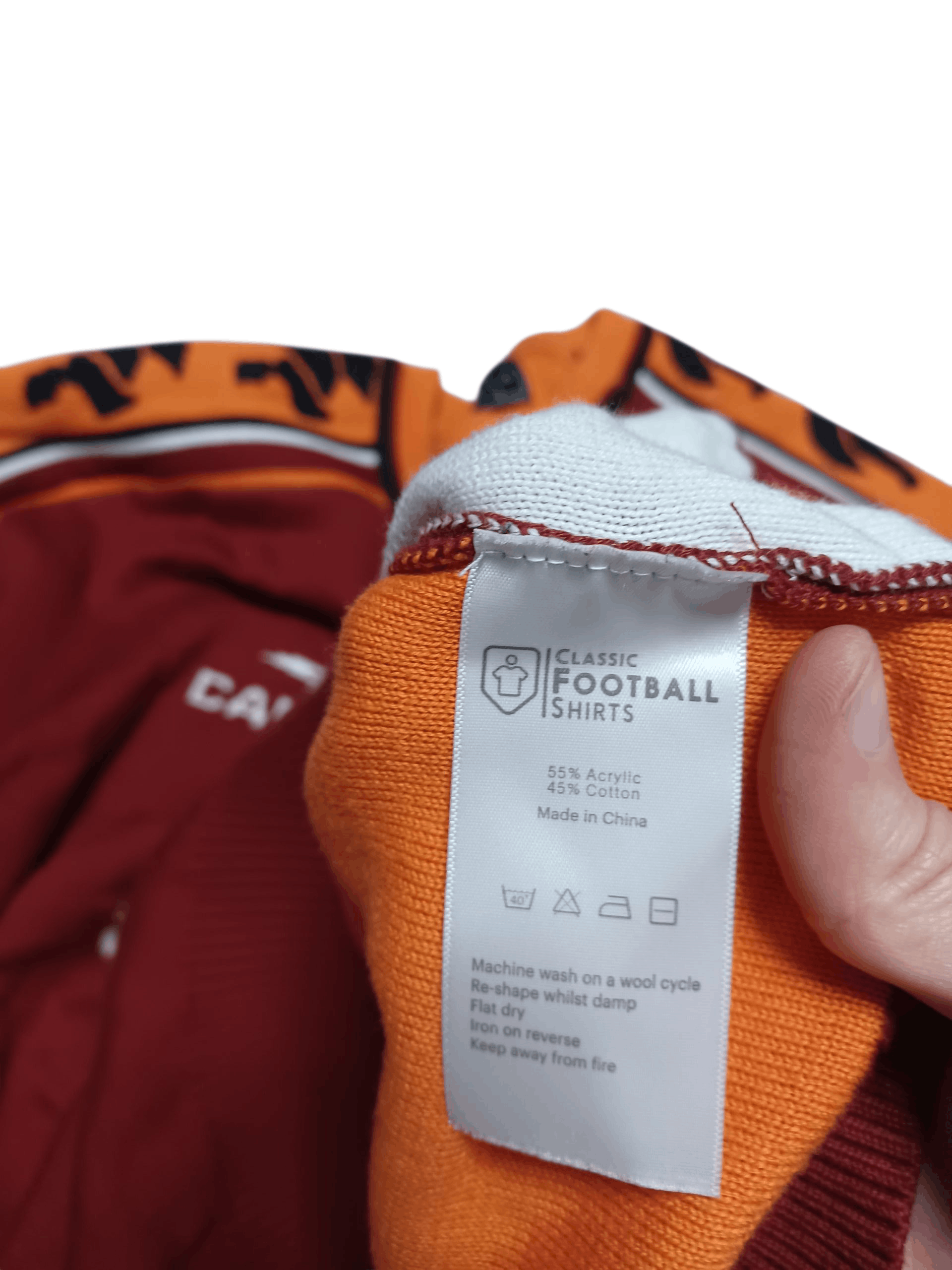 Other TOTTI ROMA VINTAGE SOCCER JERSEY STYLE SWEATER Size US M / EU 48-50 / 2 - 5 Thumbnail