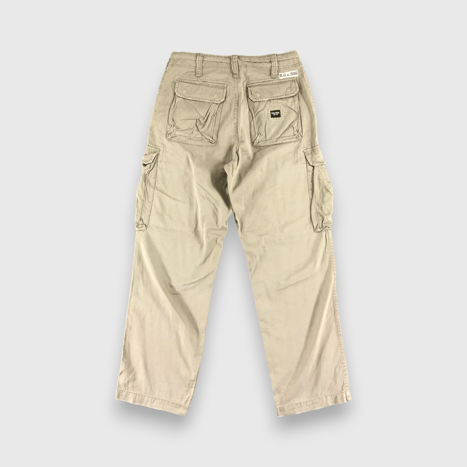 Japanese Brand Real Crush Japanese Multi Pocket Cargo Pant-J122 Size US 31 - 2 Thumbnail