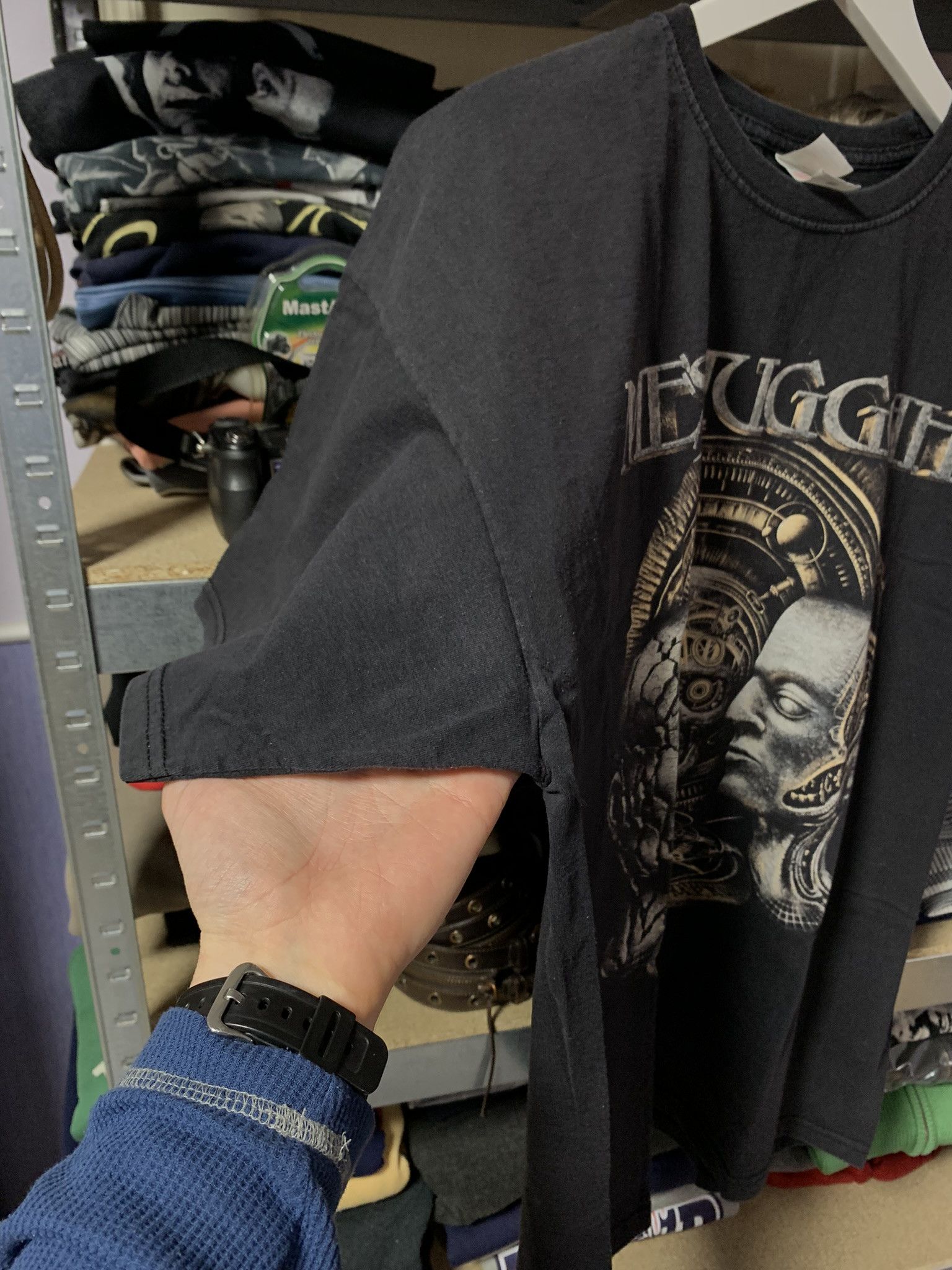 Fruit Of The Loom Meshuggah T Shirt Size XXL Size US XXL / EU 58 / 5 - 8 Thumbnail