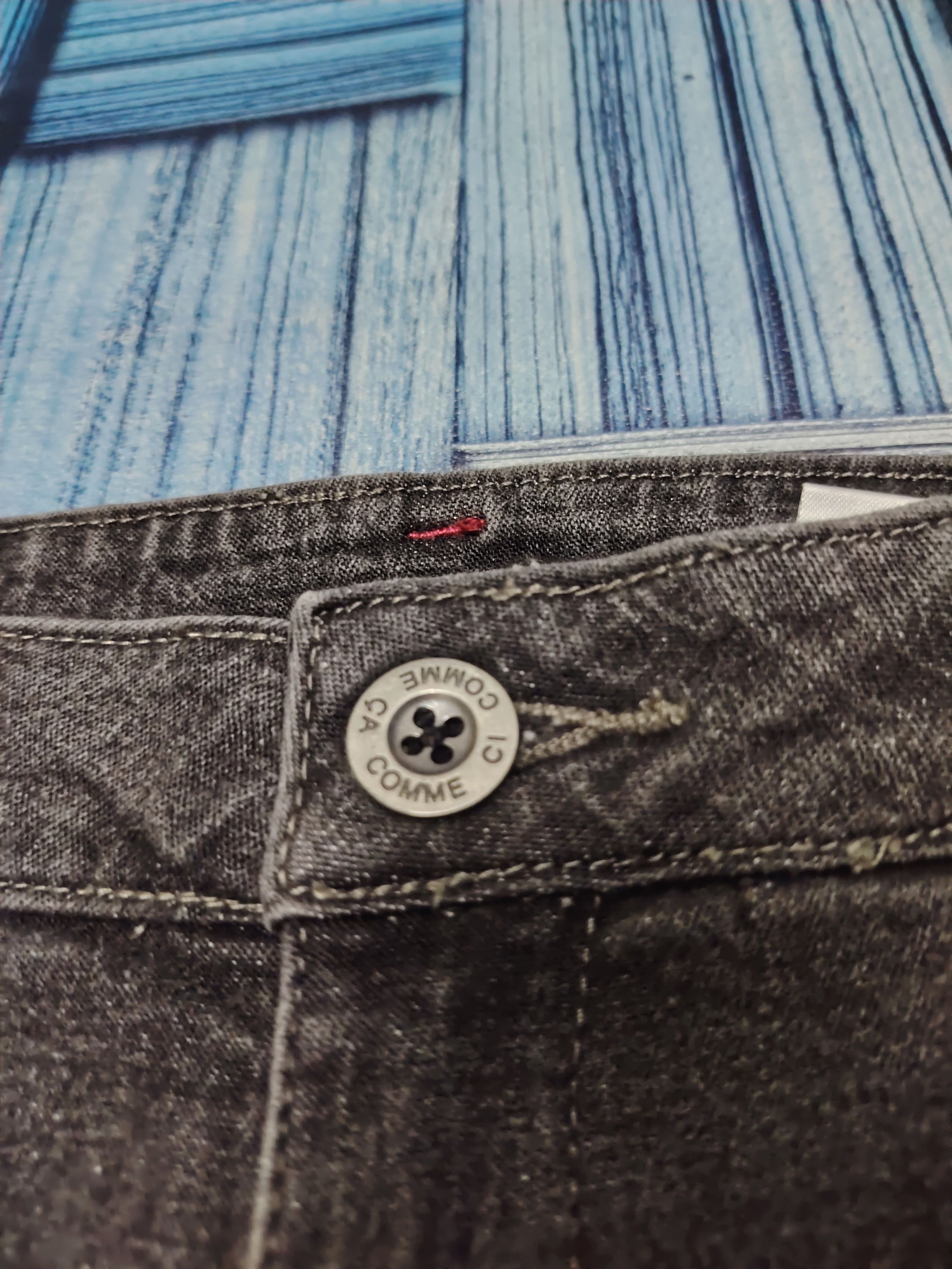 If Six Was Nine × Japanese Brand 💥Insane💥 comme ca comme ci stretch pants jeans bootcut Size US 29 - 13 Thumbnail