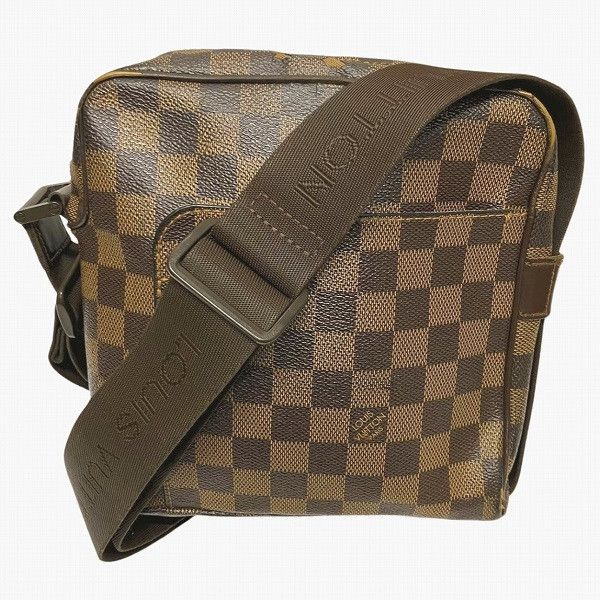 Louis Vuitton Louis Vuitton Louis Vuitton Damier Olaf PM Shoulder Bag N41442 Canvas Crossbody Bag N41442 in Fair Condition Size ONE SIZE - 1 Thumbnail