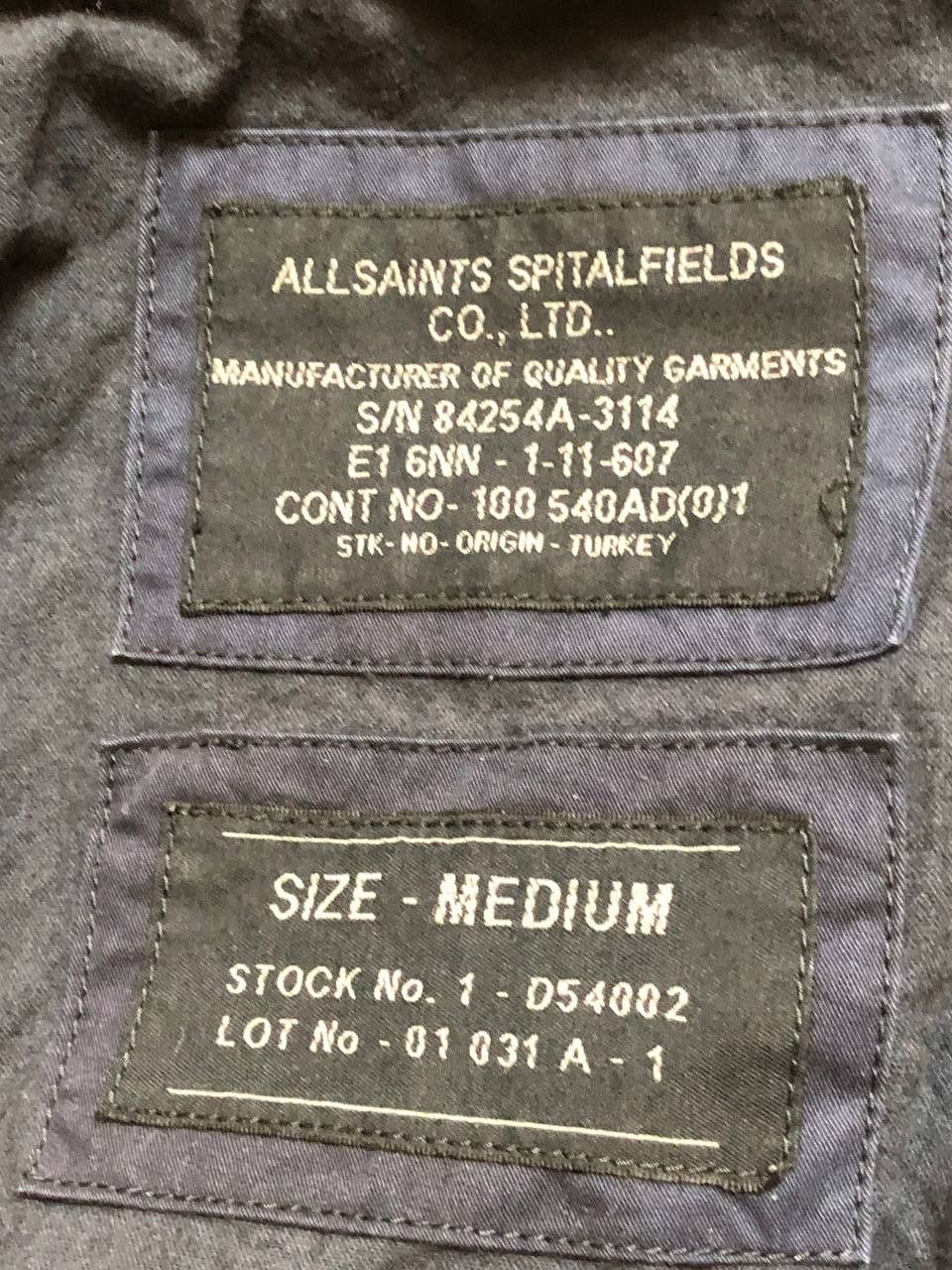 Allsaints Allsaints Light Jacket Size US M / EU 48-50 / 2 - 2 Thumbnail