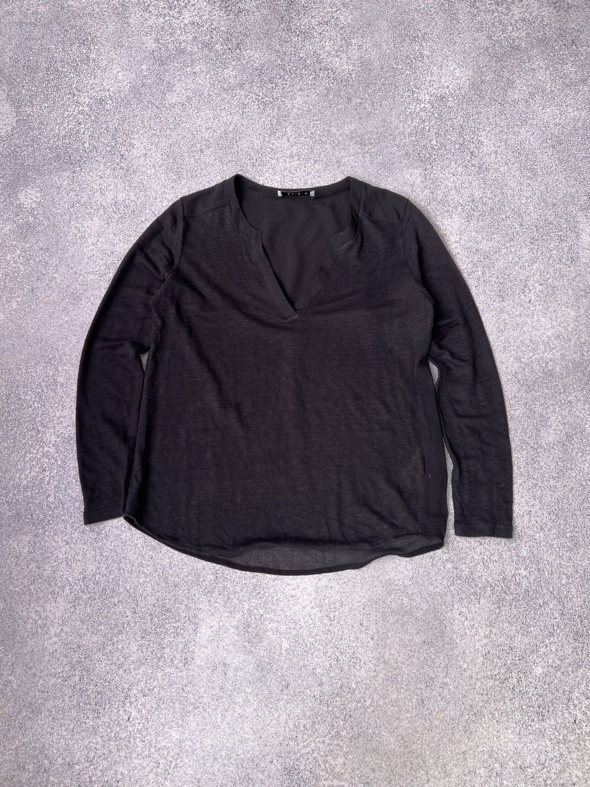 Sandro × Vintage Vintage Sandro Women's Designer Blouse Size XXS / US 00 / IT 34 - 2 Thumbnail