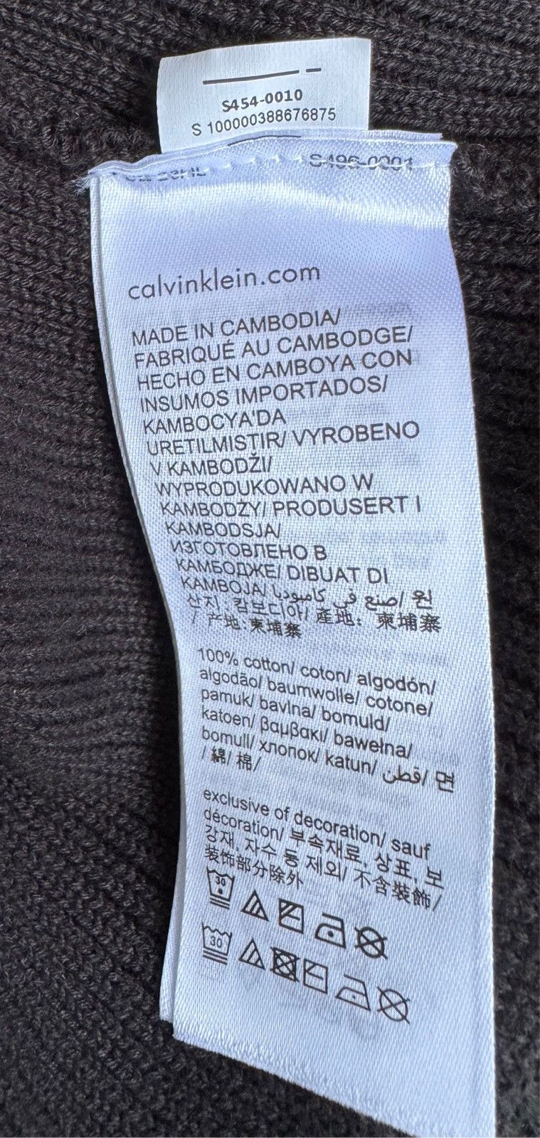 Calvin Klein Swrater Calvin Klein Size US XL / EU 56 / 4 - 5 Thumbnail