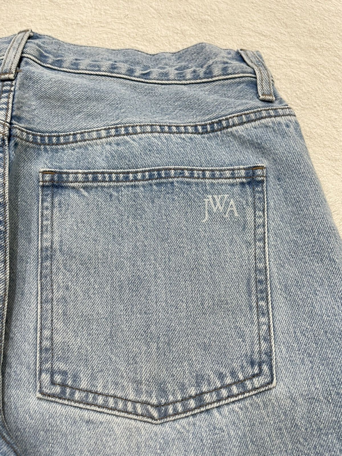 JW Anderson × Uniqlo 2000s JWanderson Blue Jeans Washed Denim Size US 28 / EU 44 - 8 Thumbnail