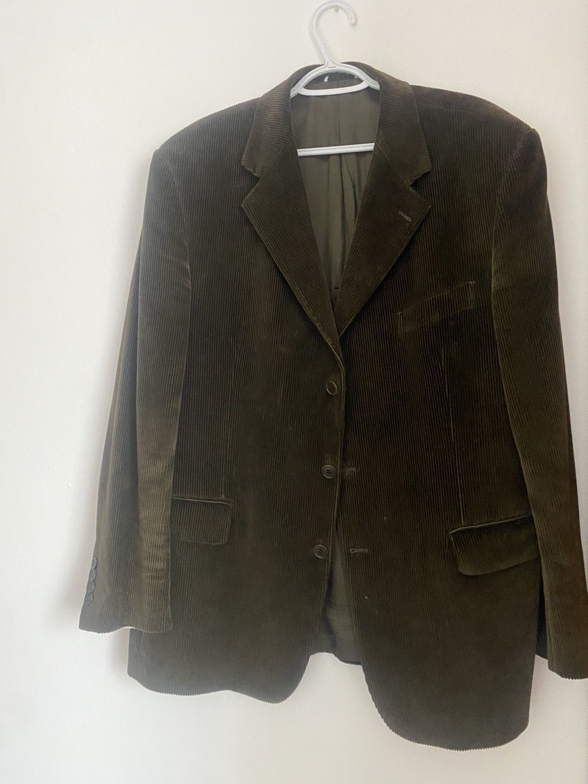 Other Duca Visconti vintage 90s velvet jacket , Italian tailoring Size 54L - 1 Thumbnail