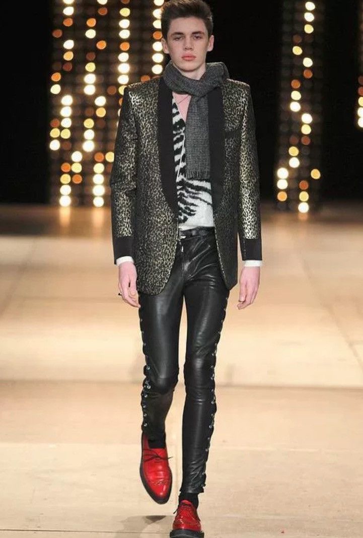 Saint Laurent Paris × Yves Saint Laurent Saint Laurent SLP genuine 14 leather pants2412-Nextarrow Size US 28 / EU 44 - 8 Thumbnail