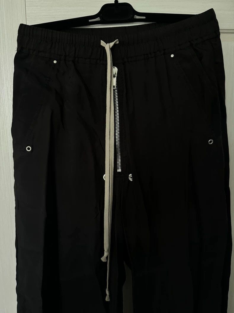 Rick Owens Rick Owens Black Silk Long Pants by Rick Owens-2507 Size US 44 / EU 60 - 2 Thumbnail