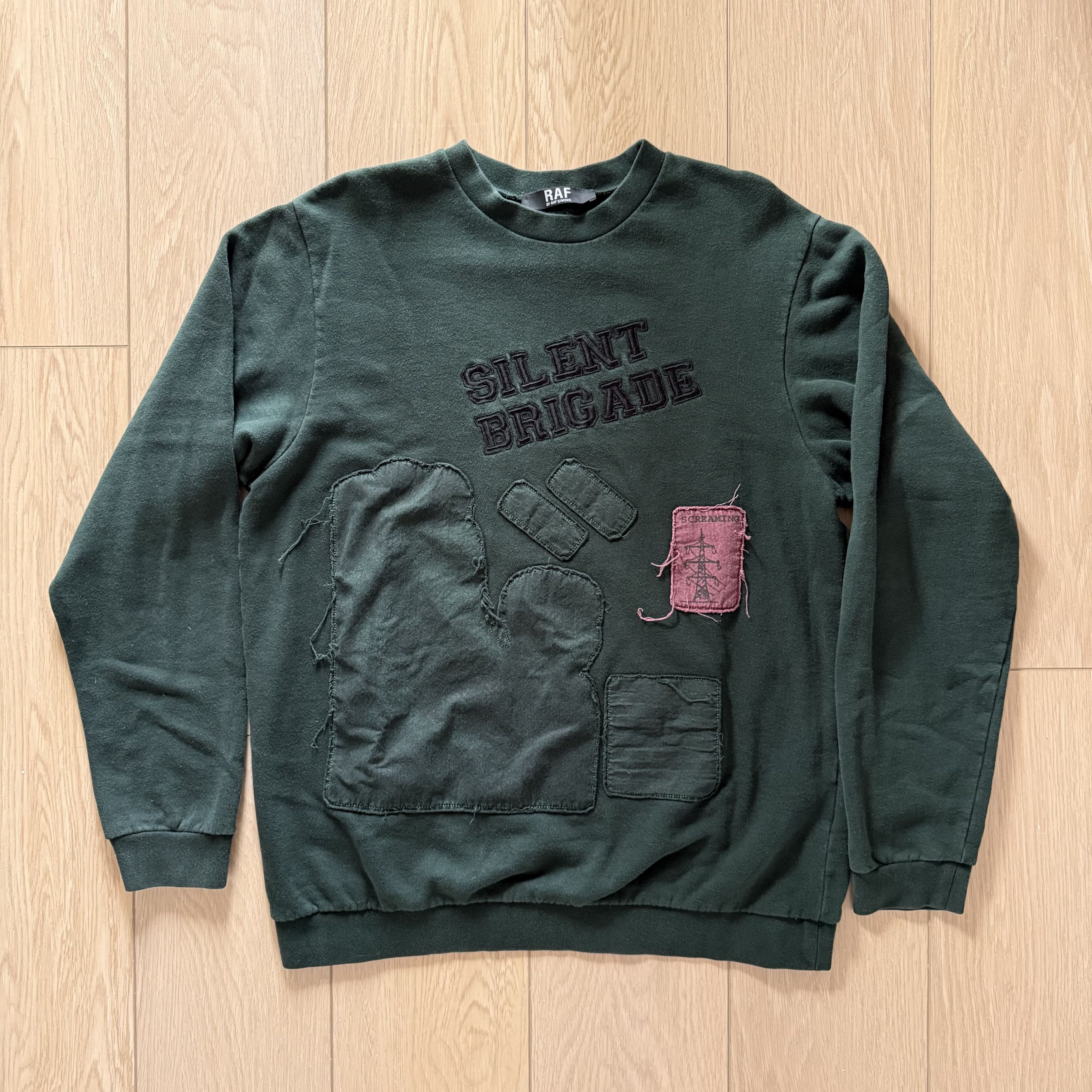 Raf by Raf Simons RAF by Raf Simons AW 2006 ‘Silent Brigade' archive crewneck Size US L / EU 52-54 / 3 - 1 Thumbnail