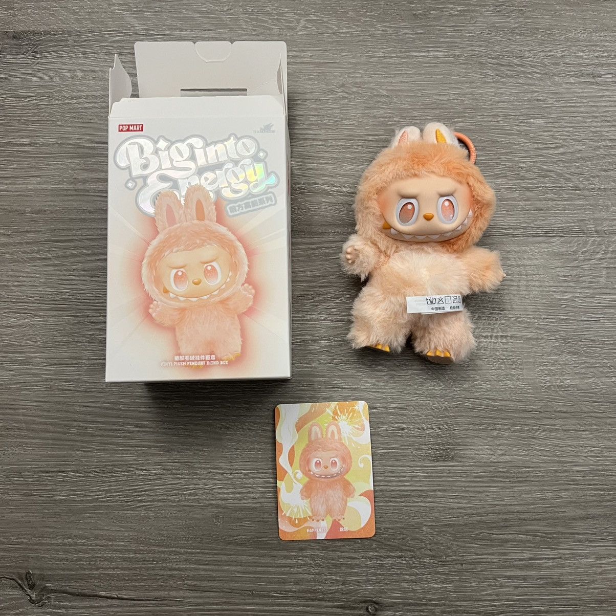 POP MART Labubu Big Into Energy Happiness Monster Size ONE SIZE - 2 Thumbnail