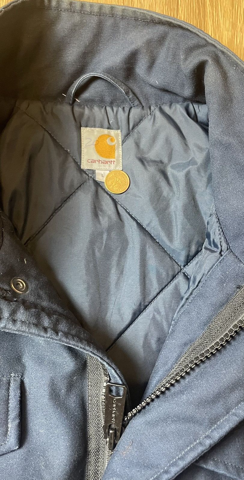 Carhartt × Designer × Vintage Vintage Coat Carhartt Size US L / EU 52-54 / 3 - 4 Thumbnail