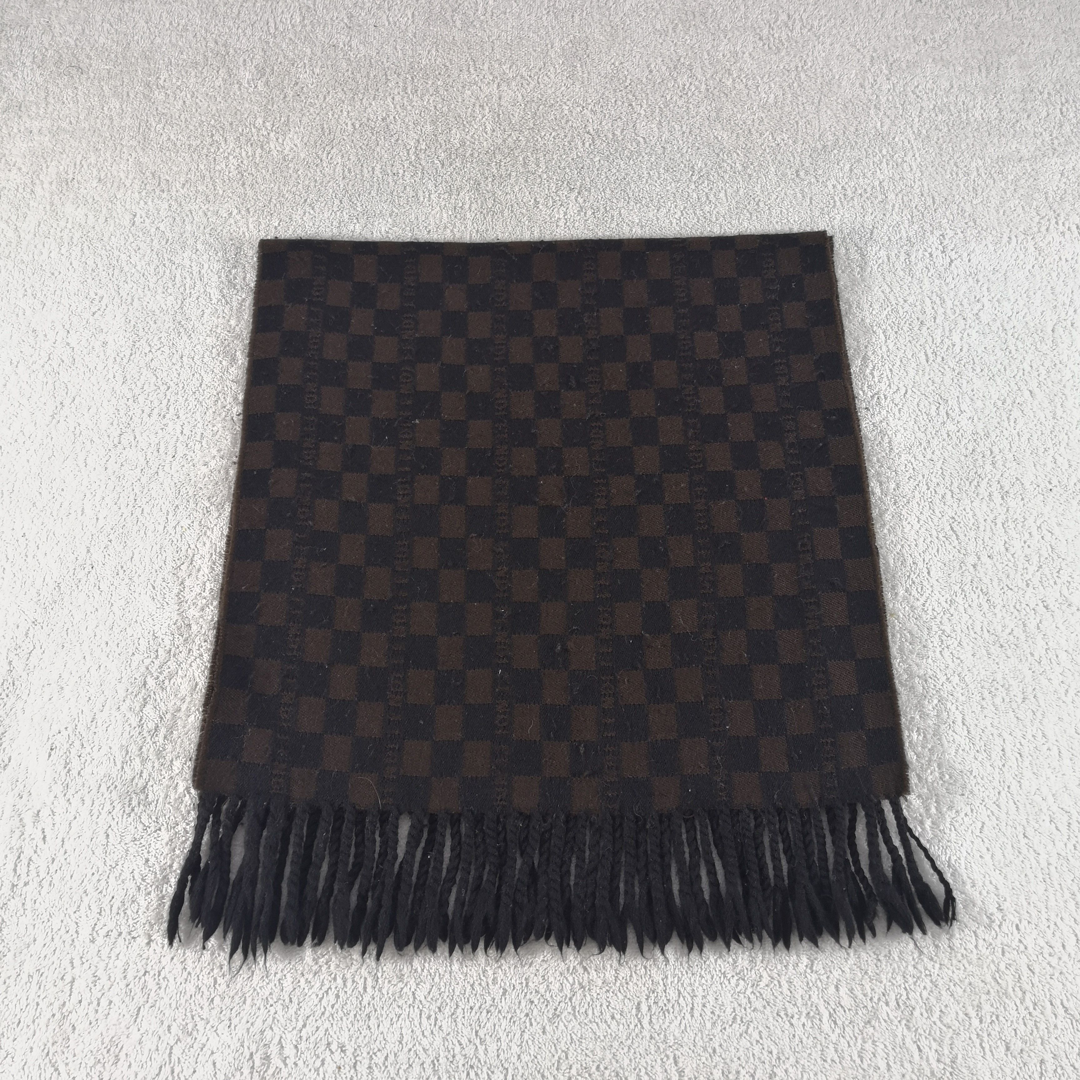 Fendi × Vintage Vintage Fendi Wool Scarf Muffler Cashmere Scarves Size ONE SIZE - 2 Thumbnail