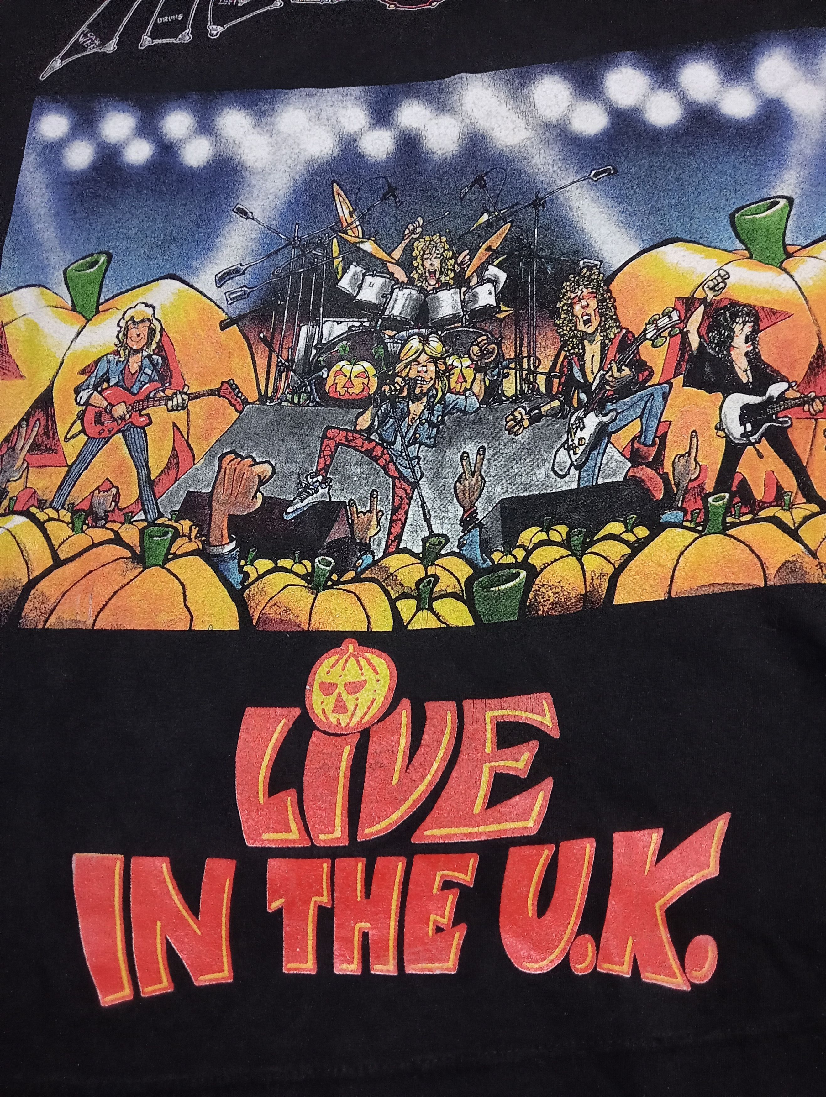 Vintage helloween x vintage x tour 89 Size US M / EU 48-50 / 2 - 11 Thumbnail