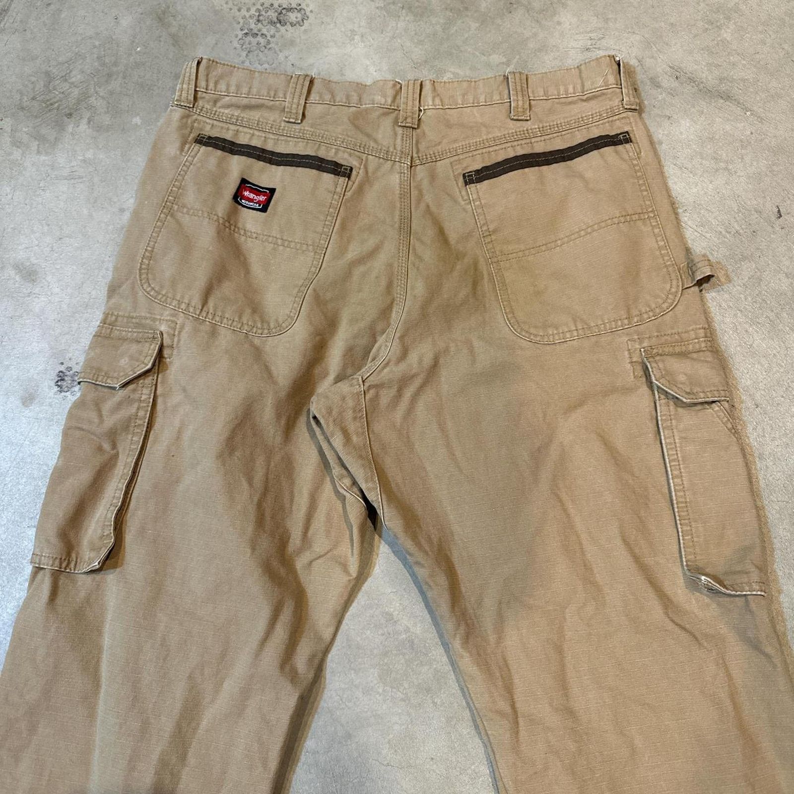 Wrangler Wrangler Workwear Double Knee Carpenter Cargo Pants 36x32 Size US 36 / EU 52 - 4 Thumbnail