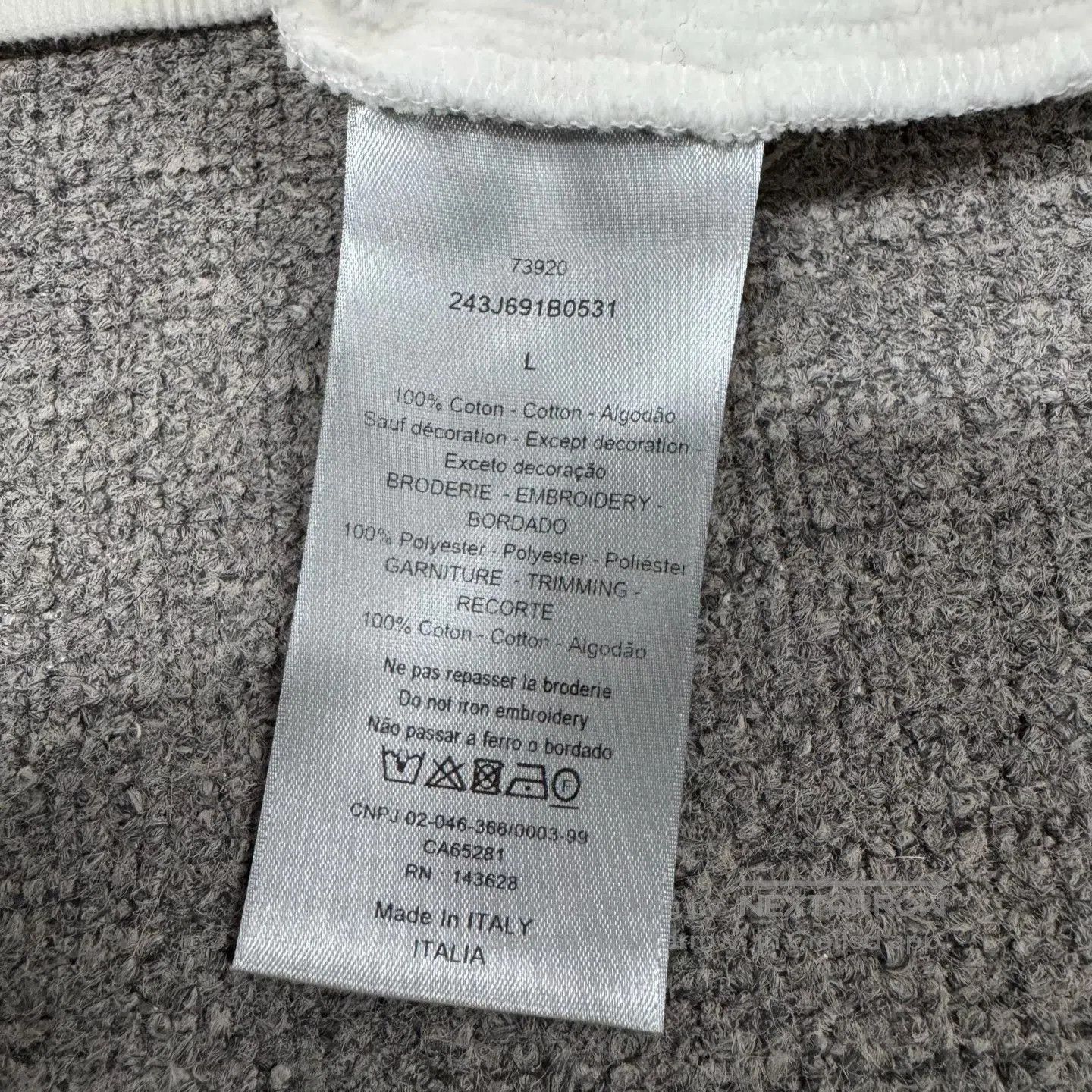 Dior Dior The large logo on the hoodie from 1947| Size US L / EU 52-54 / 3 - 7 Thumbnail