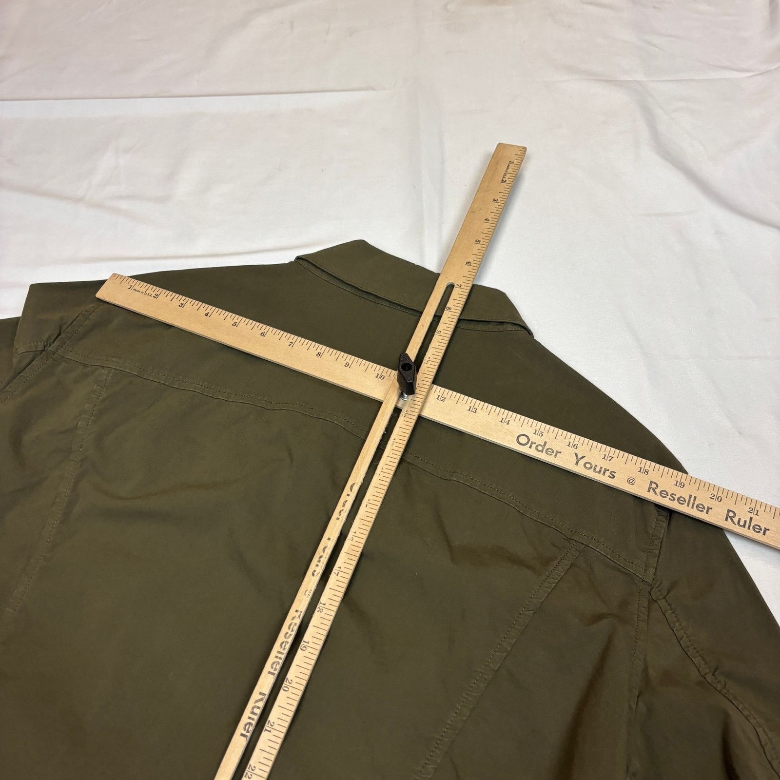 Other $955 Ari Soho Summer Suit Jacket Lighweight Cotton Zip Size US L / EU 52-54 / 3 - 7 Thumbnail