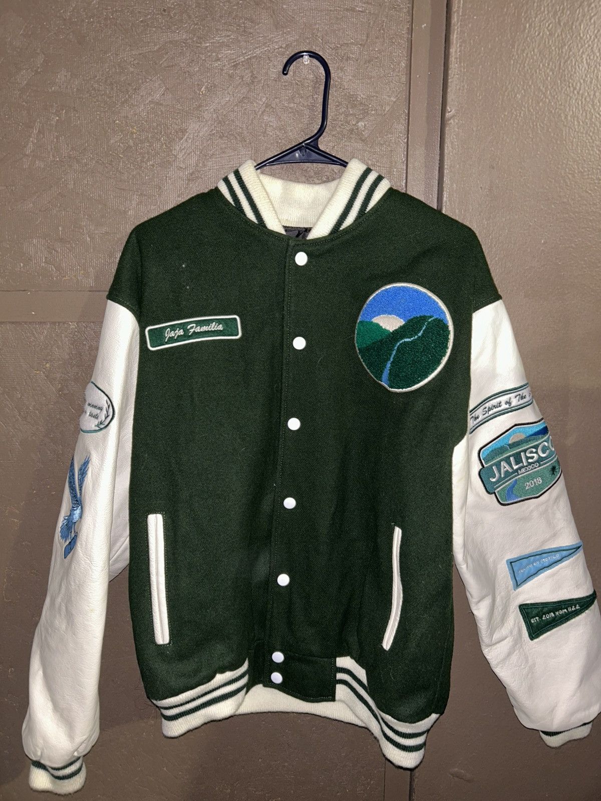 Vintage JAJA Tequila Leather Jacket Size M / US 6-8 / IT 42-44 - 1 Thumbnail