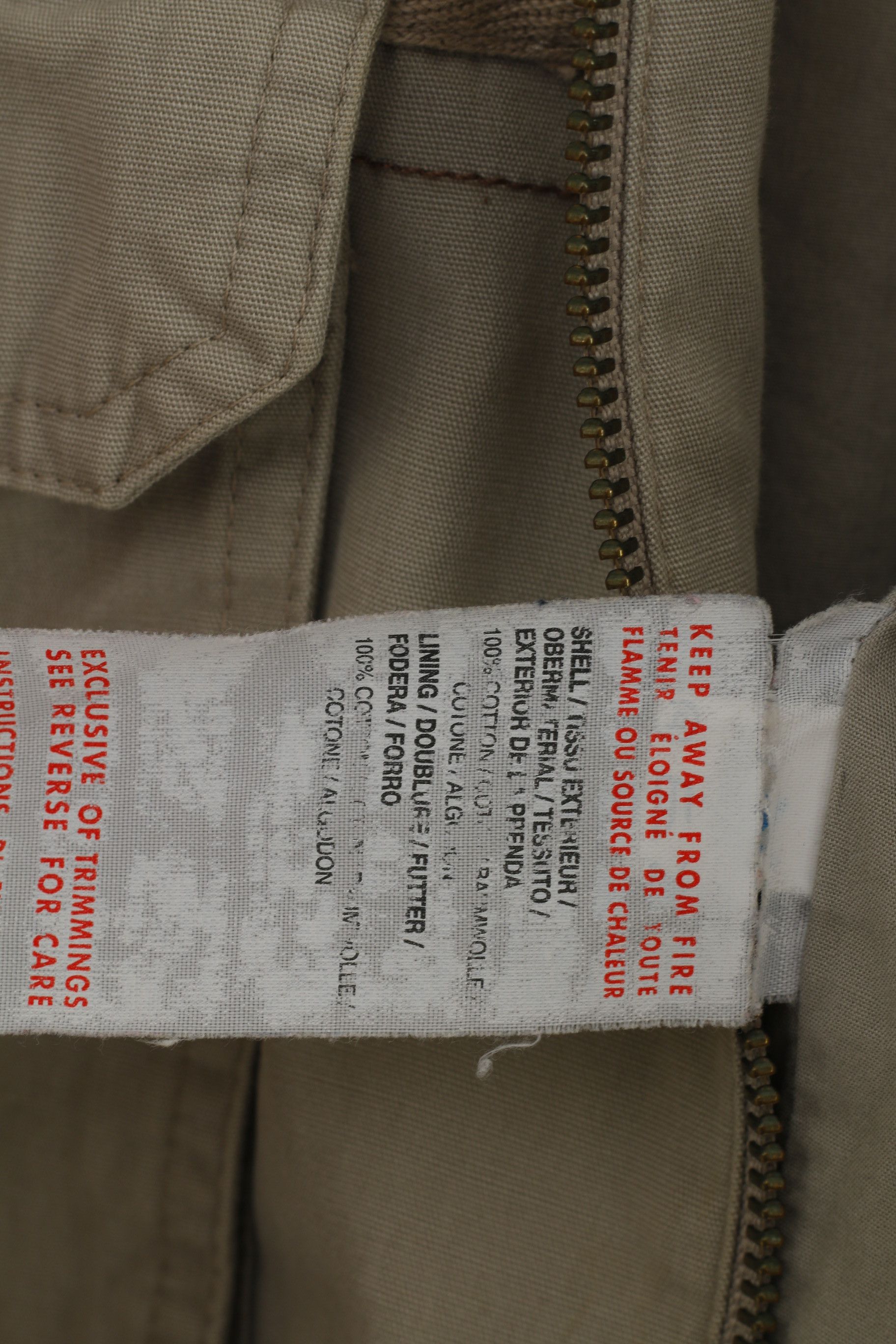 Puma Puma Men S Jacket Pockets Full Zipper Beige 10253 Size US S / EU 44-46 / 1 - 6 Thumbnail