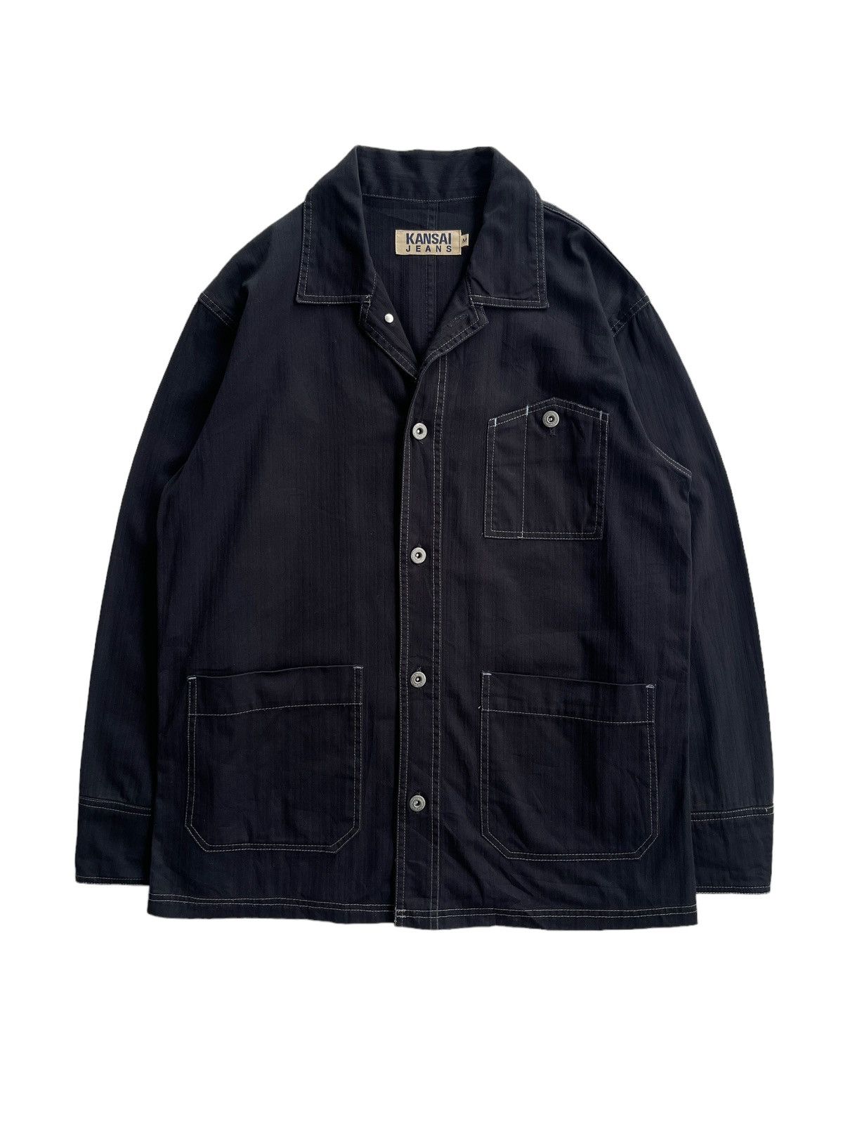 Kansai Yamamoto Kansai Yamamoto Workers Jacket Size US M / EU 48-50 / 2 - 1 Thumbnail
