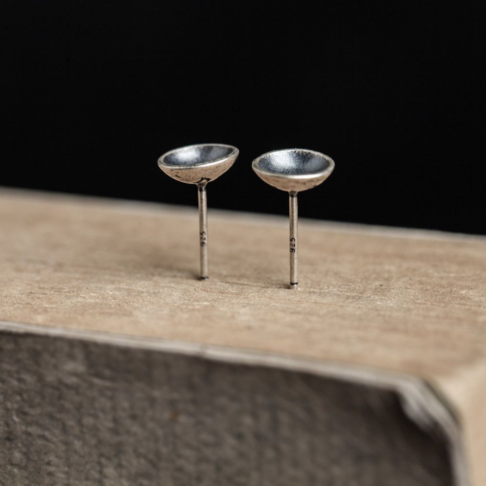 Jewelry Hip-hop Earrings One Pairs Chrome Jewelry Size ONE SIZE - 2 Thumbnail