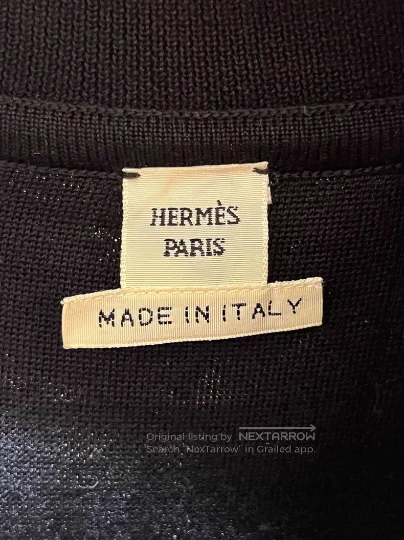 Hermes Hermes Safari series real silk knit jacket Size XXS / US 00 / IT 34 - 3 Thumbnail