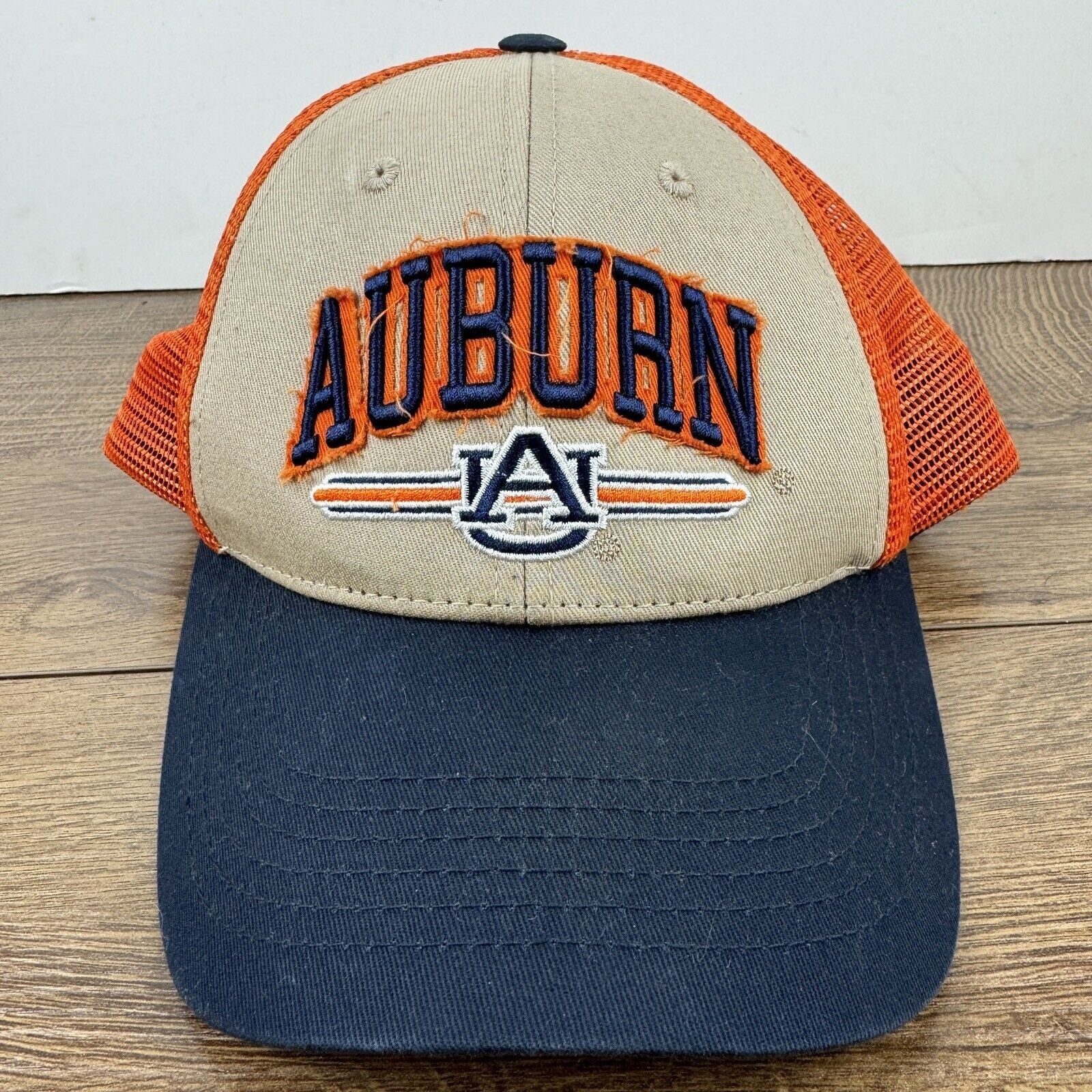 Other Auburn Tigers Snapback Hat Tan Brown Hat Adjustable Adult Si Size ONE SIZE - 2 Thumbnail