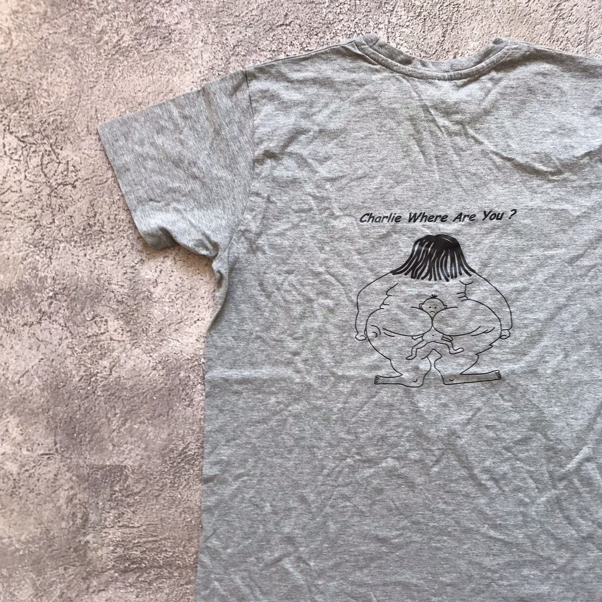 Vintage Vintage 90s Sun Faded Graphic Tee Charlie Where Art Y2K M Size US M / EU 48-50 / 2 - 2 Thumbnail