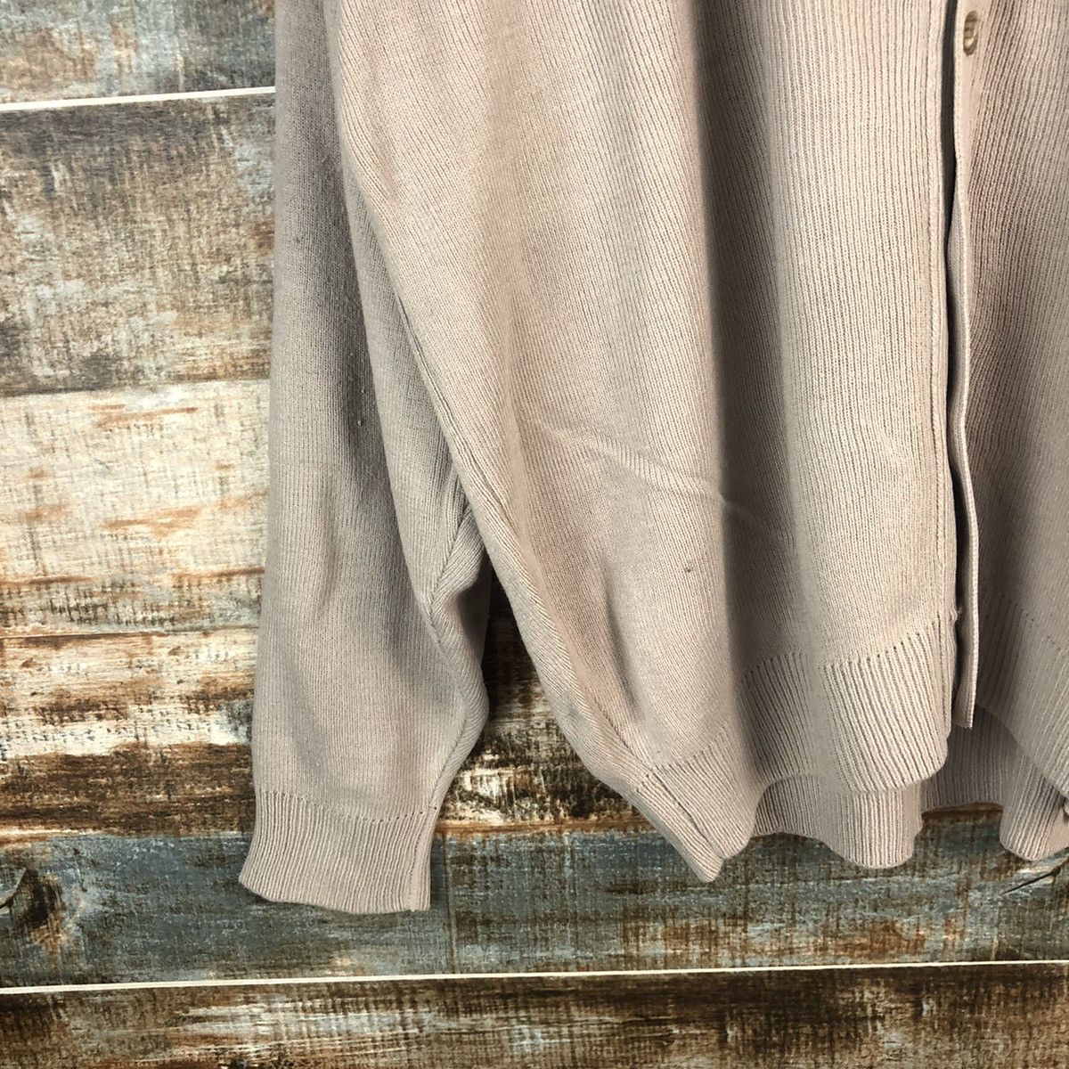 Homespun Knitwear × Japanese Brand Pent House Club Cream Cardigan Knitwear #A1294 Size US L / EU 52-54 / 3 - 7 Thumbnail