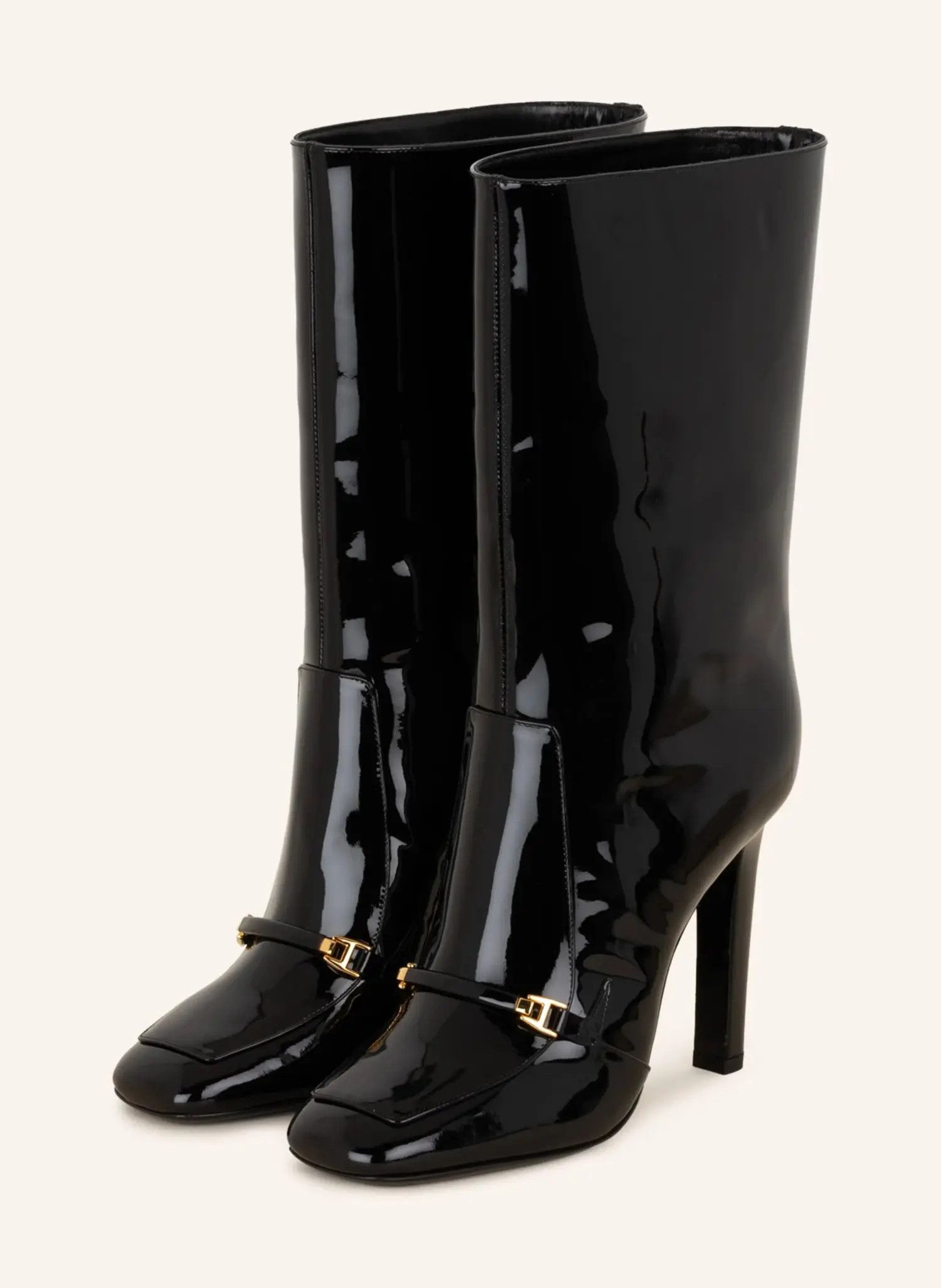 Saint Laurent Paris o1b1hav111224 Camden Boots in Patent Leather in Black Size US 6.5 / IT 36.5 - 2 Thumbnail